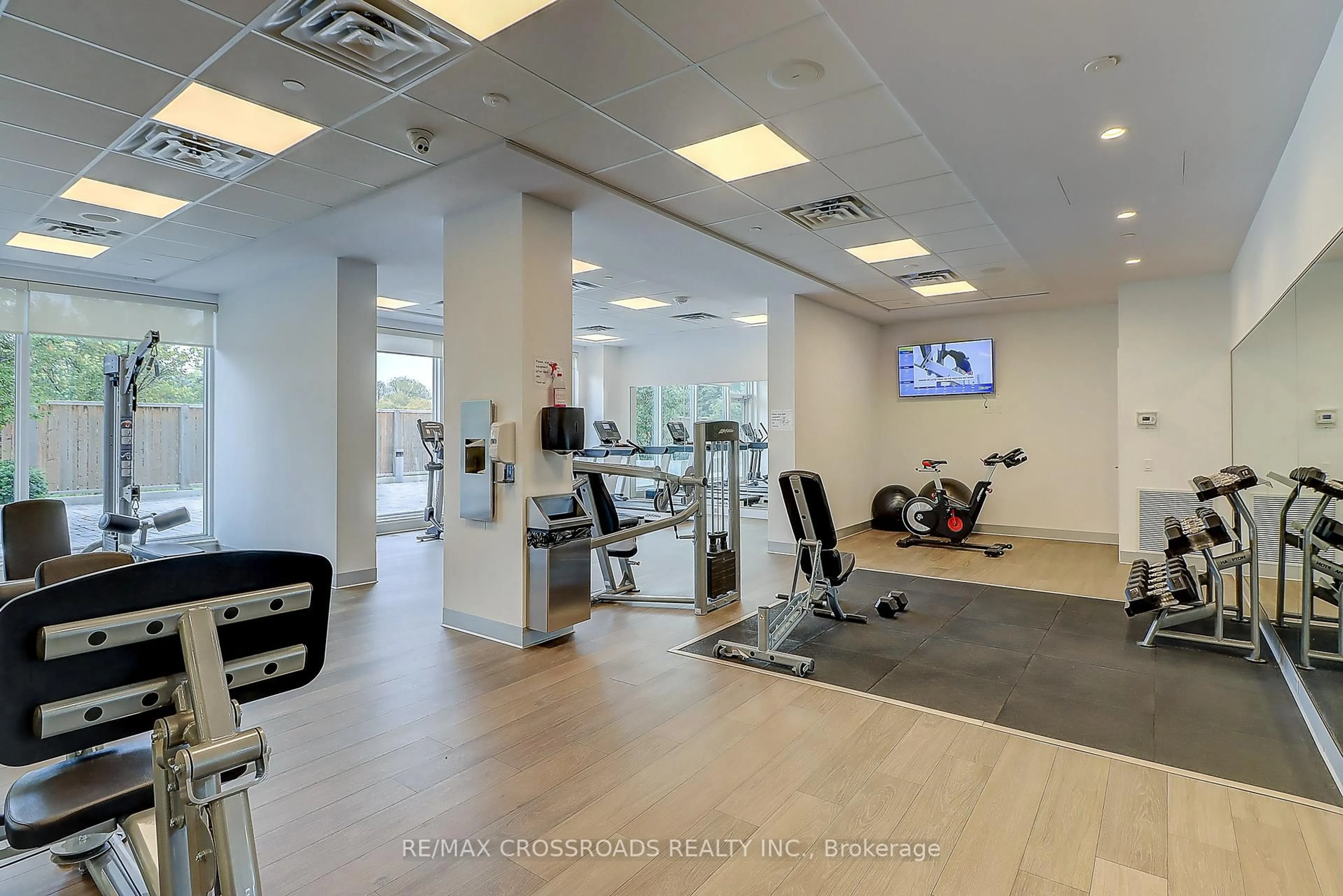 Gym or fitness room for 1346 Danforth Rd #214, Toronto Ontario M1J 0A9