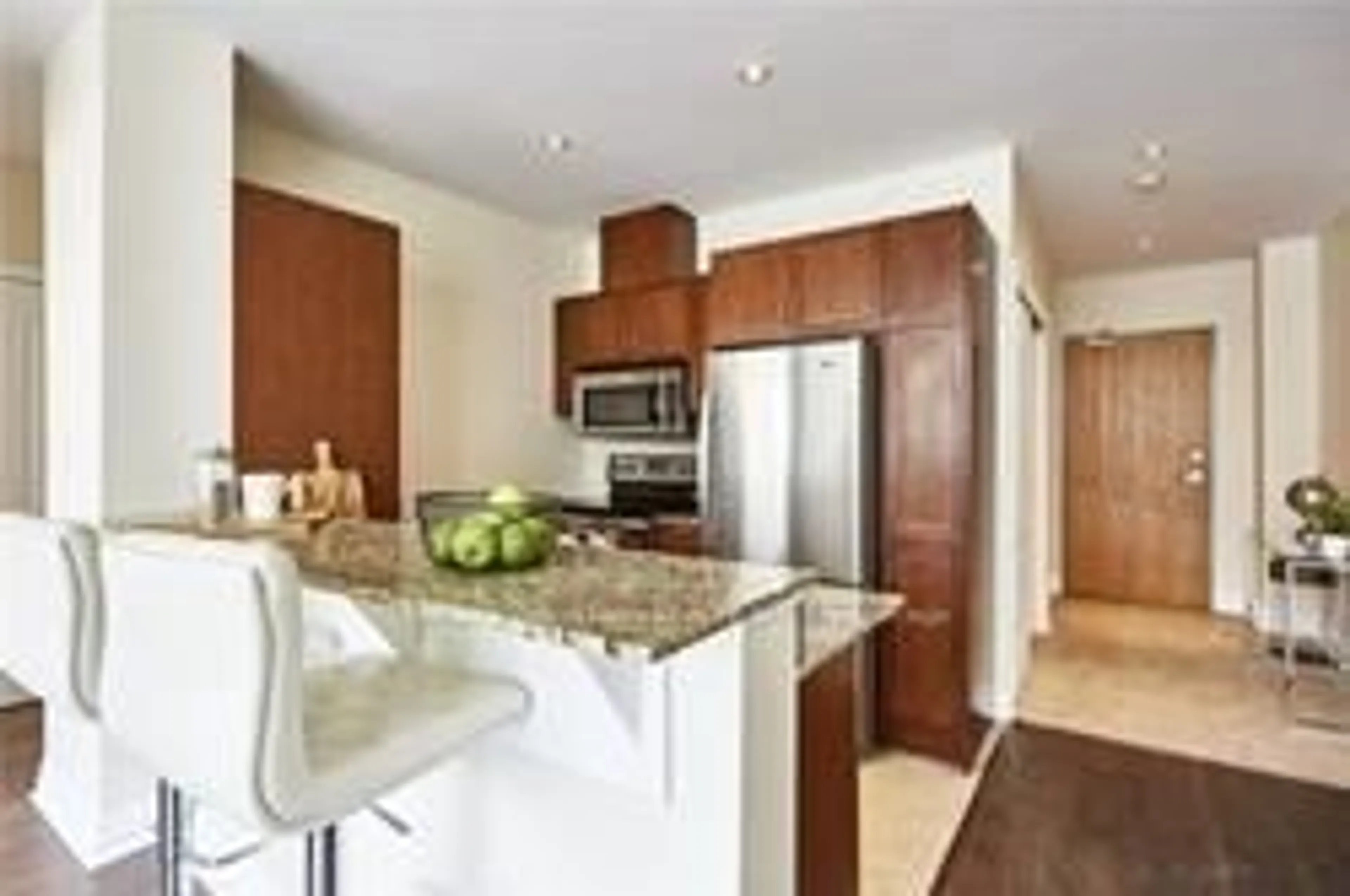 Contemporary kitchen, ceramic/tile floor for 44 Bond St #314, Oshawa Ontario L1G 6R2
