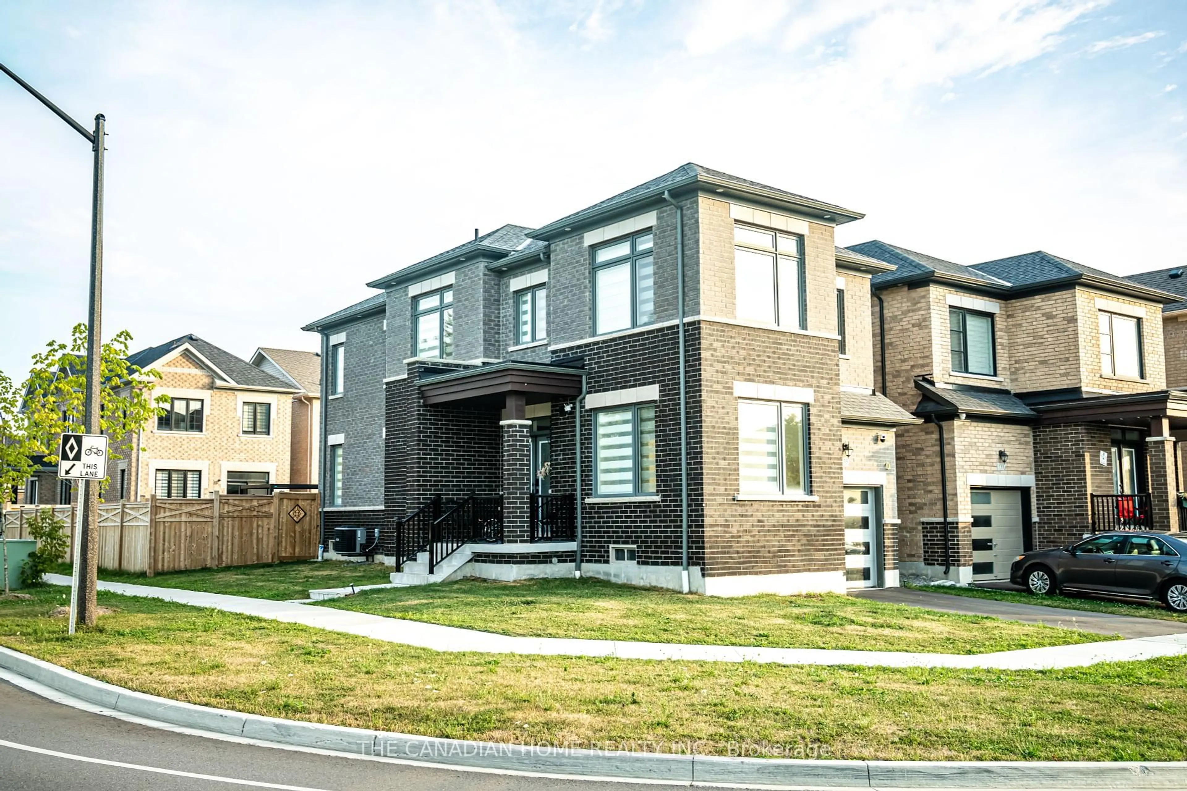 Home with brick exterior material, street for 135 Micklefield Ave, Whitby Ontario L1P 0L3