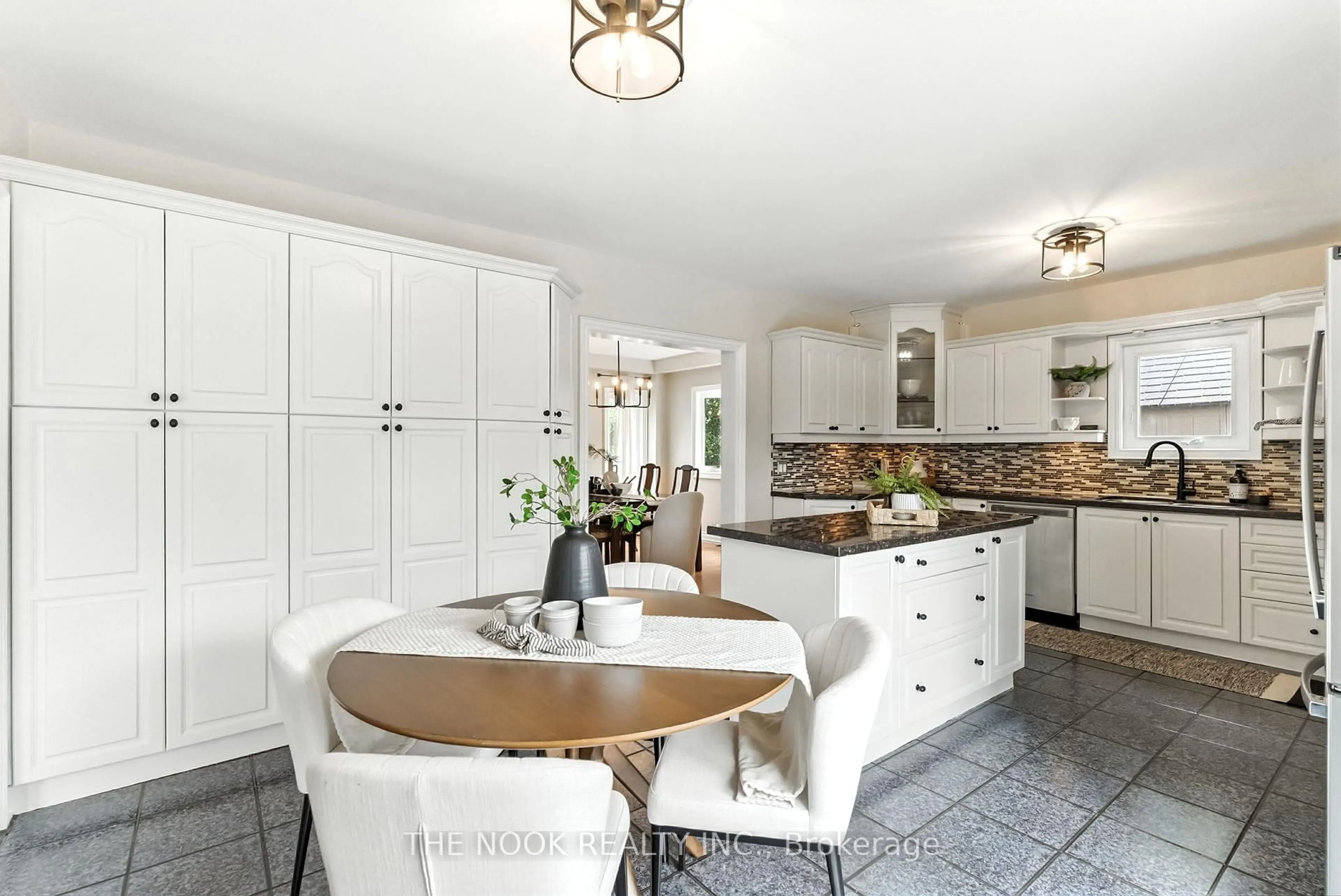 Open concept kitchen, ceramic/tile floor for 27 Pine St, Scugog Ontario L0B 1E0