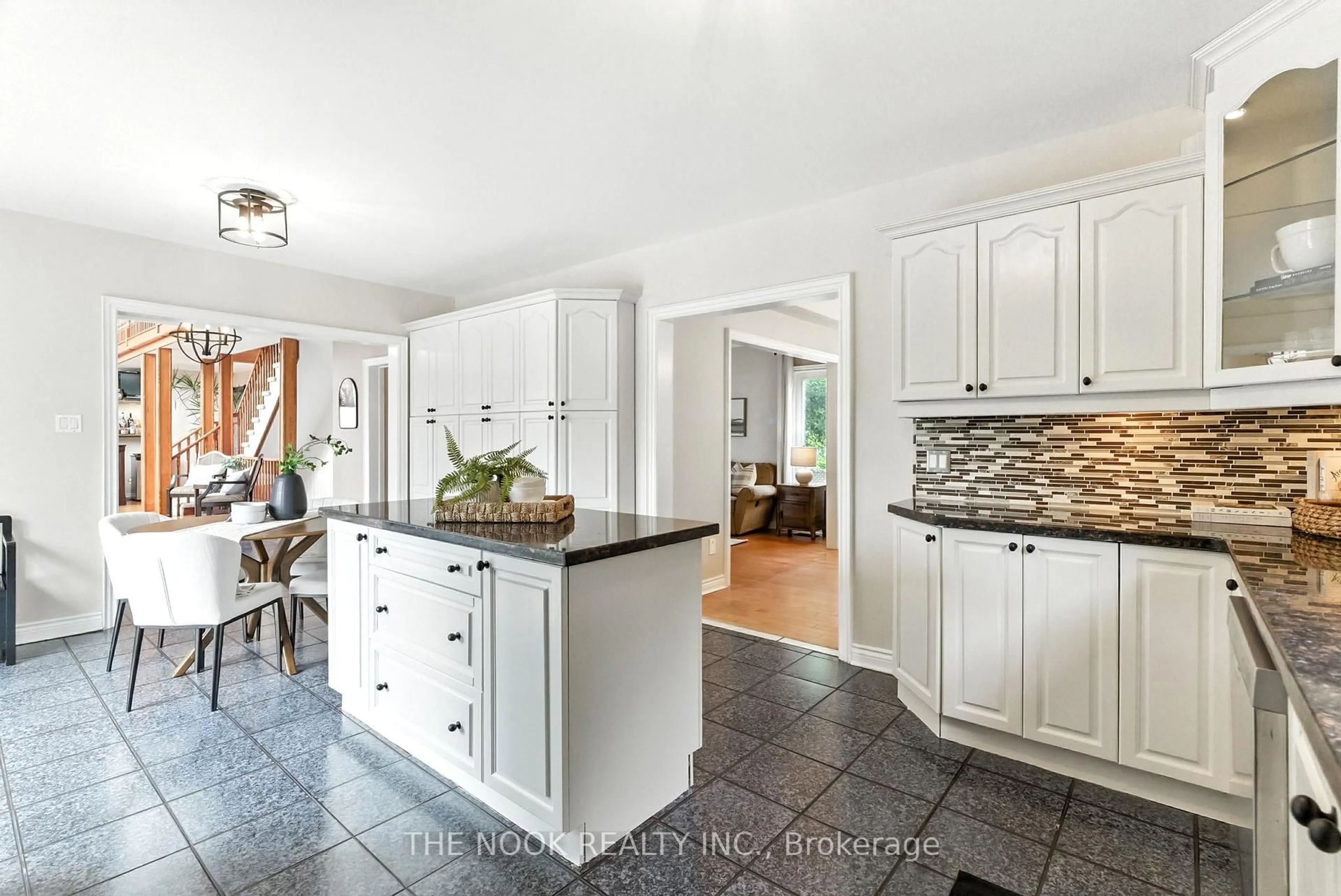 Open concept kitchen, ceramic/tile floor for 27 Pine St, Scugog Ontario L0B 1E0