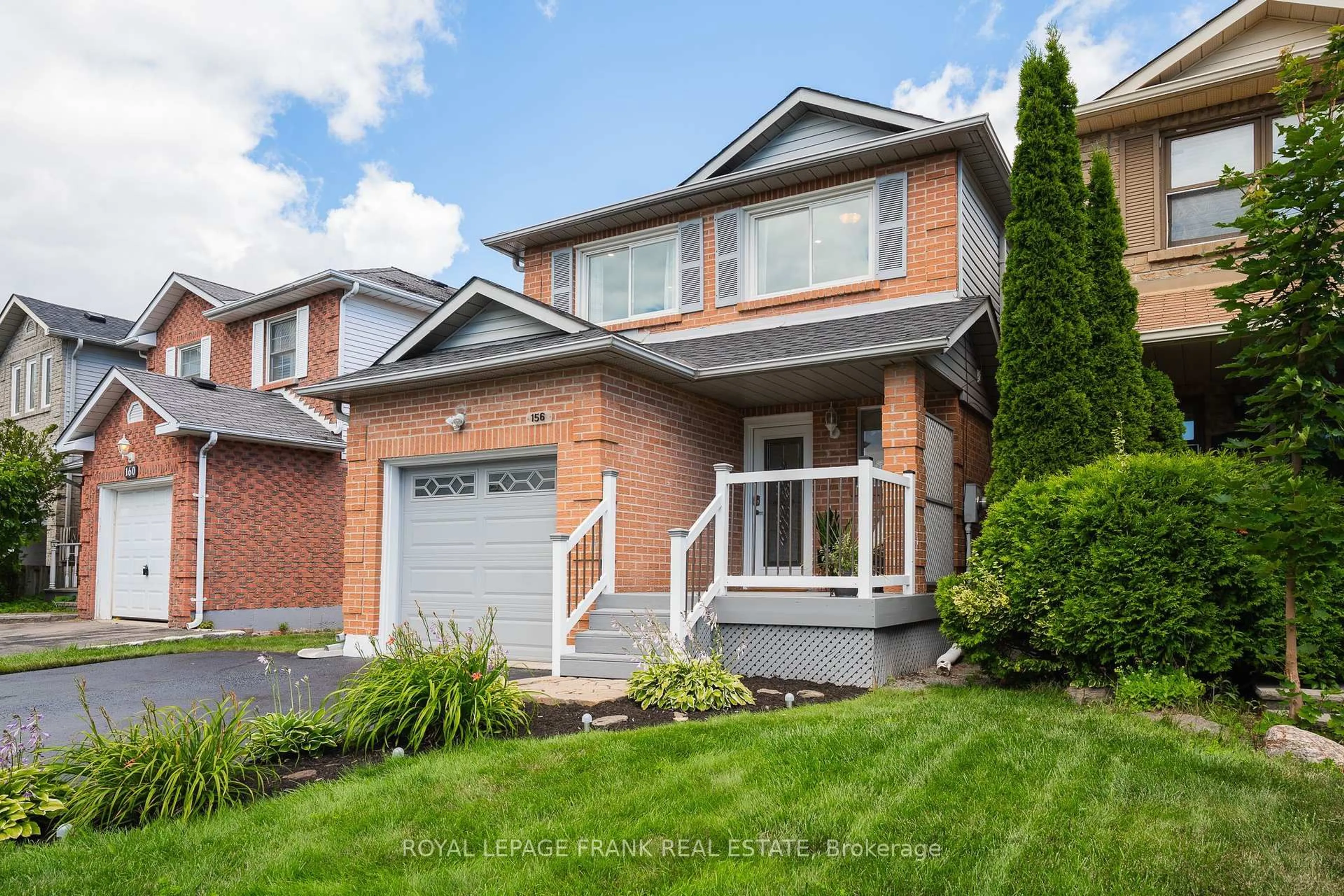 Home with brick exterior material, street for 156 Overbank Dr, Oshawa Ontario L1J 7Y5
