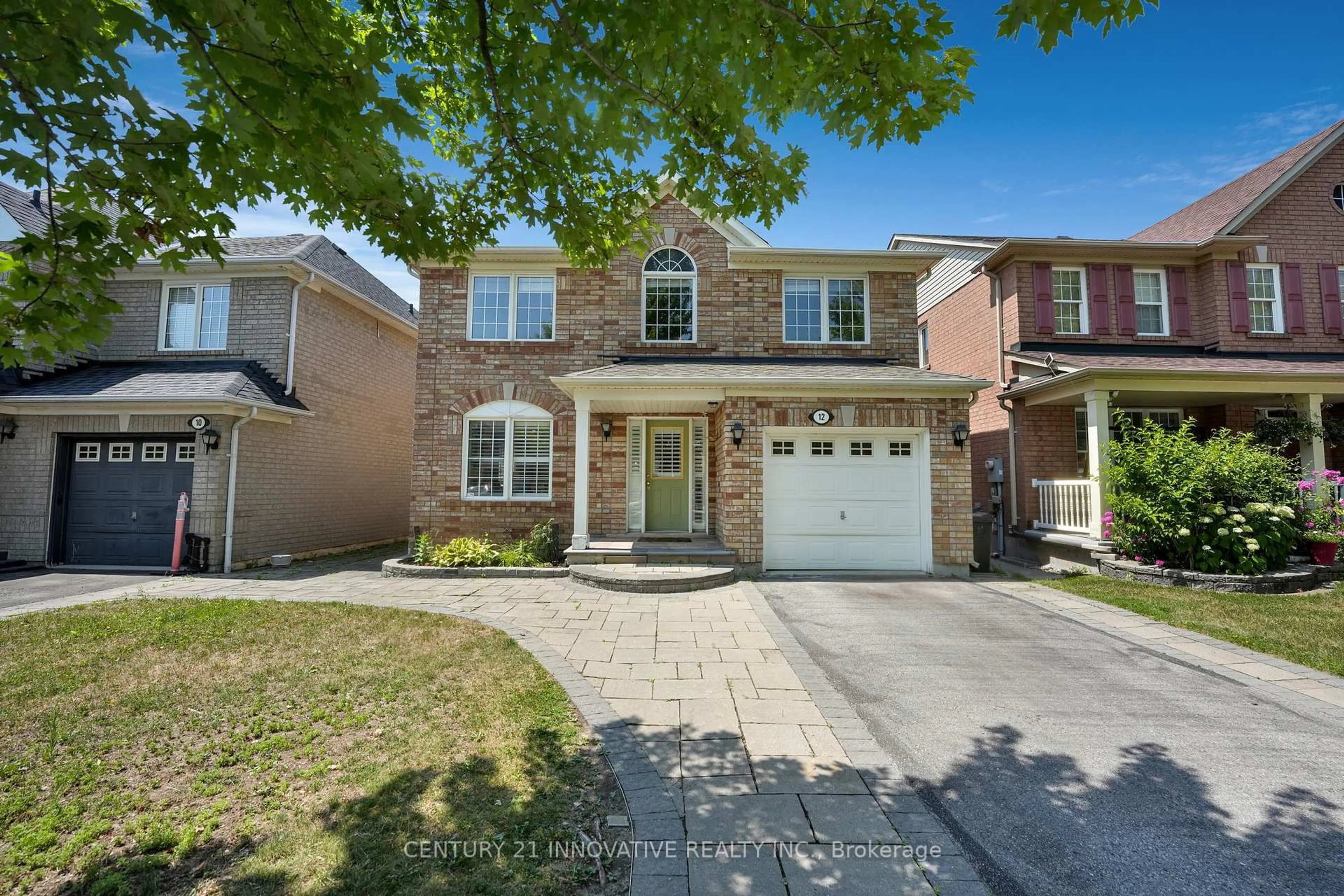 Home with brick exterior material, street for 12 Knotwood Cres, Toronto Ontario M1X 1V6