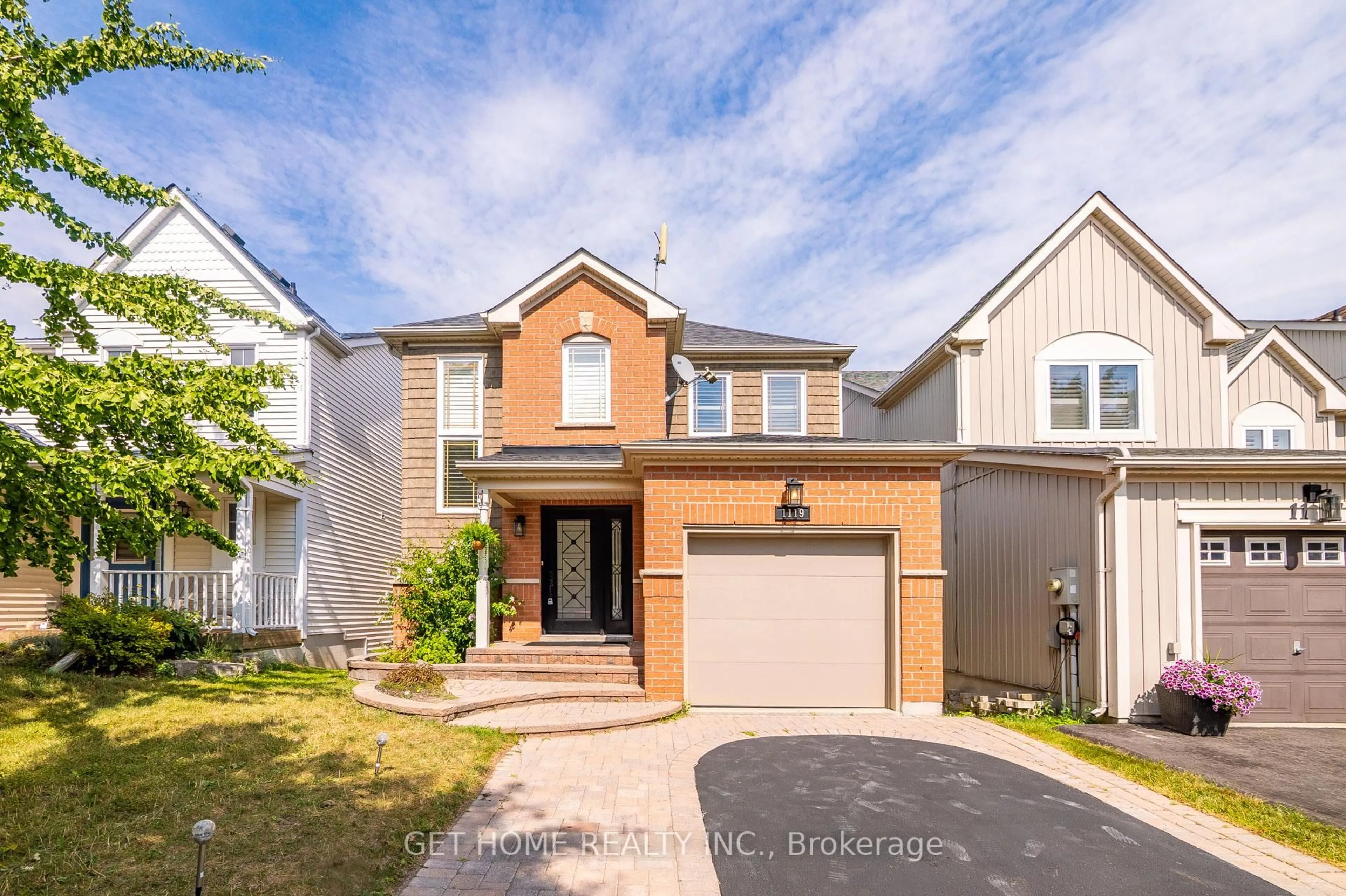 Home with brick exterior material, street for 1119 Ashgrove Cres, Oshawa Ontario L1K 2W5