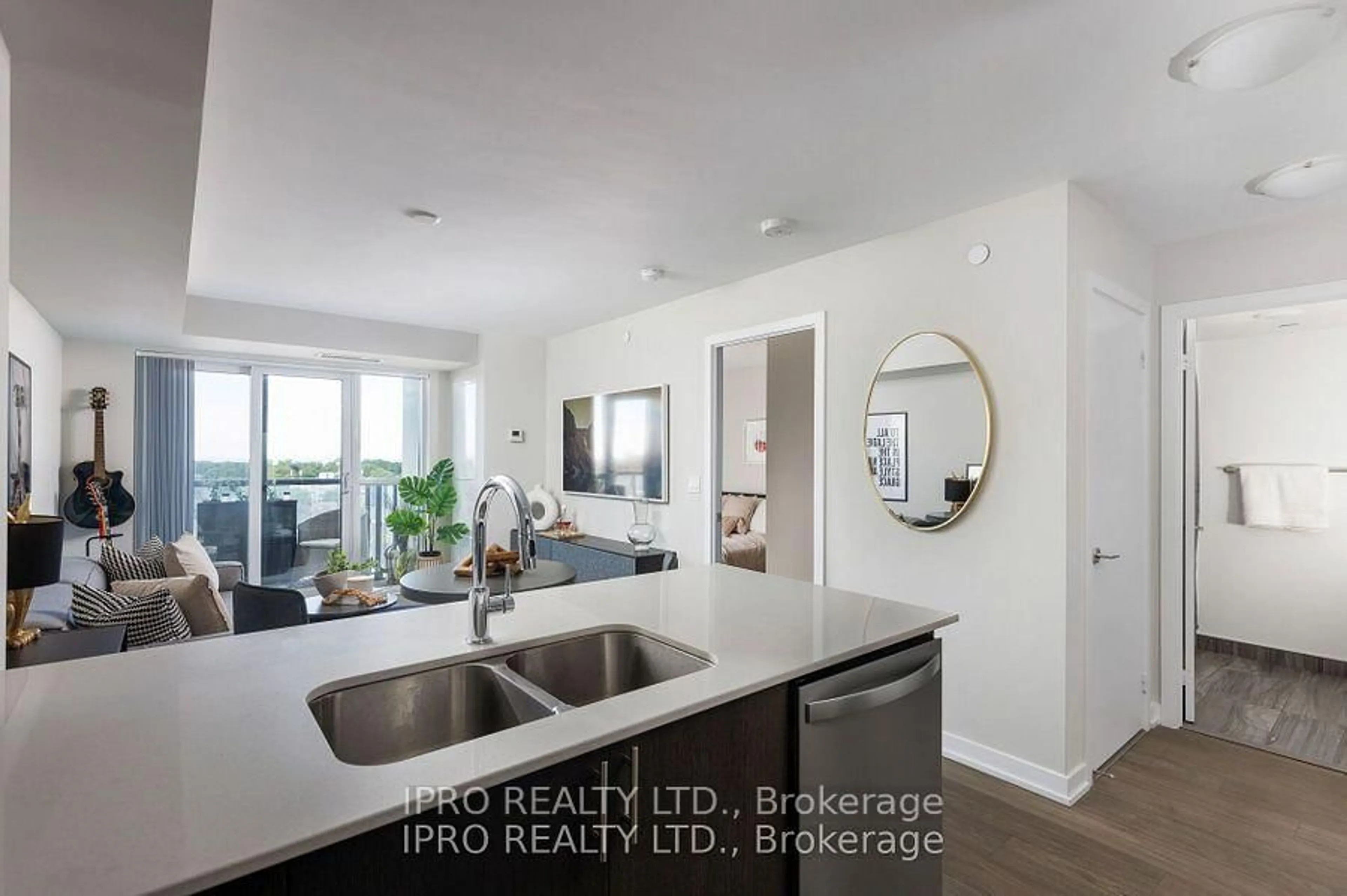 Open concept kitchen, unknown for 8 Trent Ave #1017, Toronto Ontario M4C 0A6