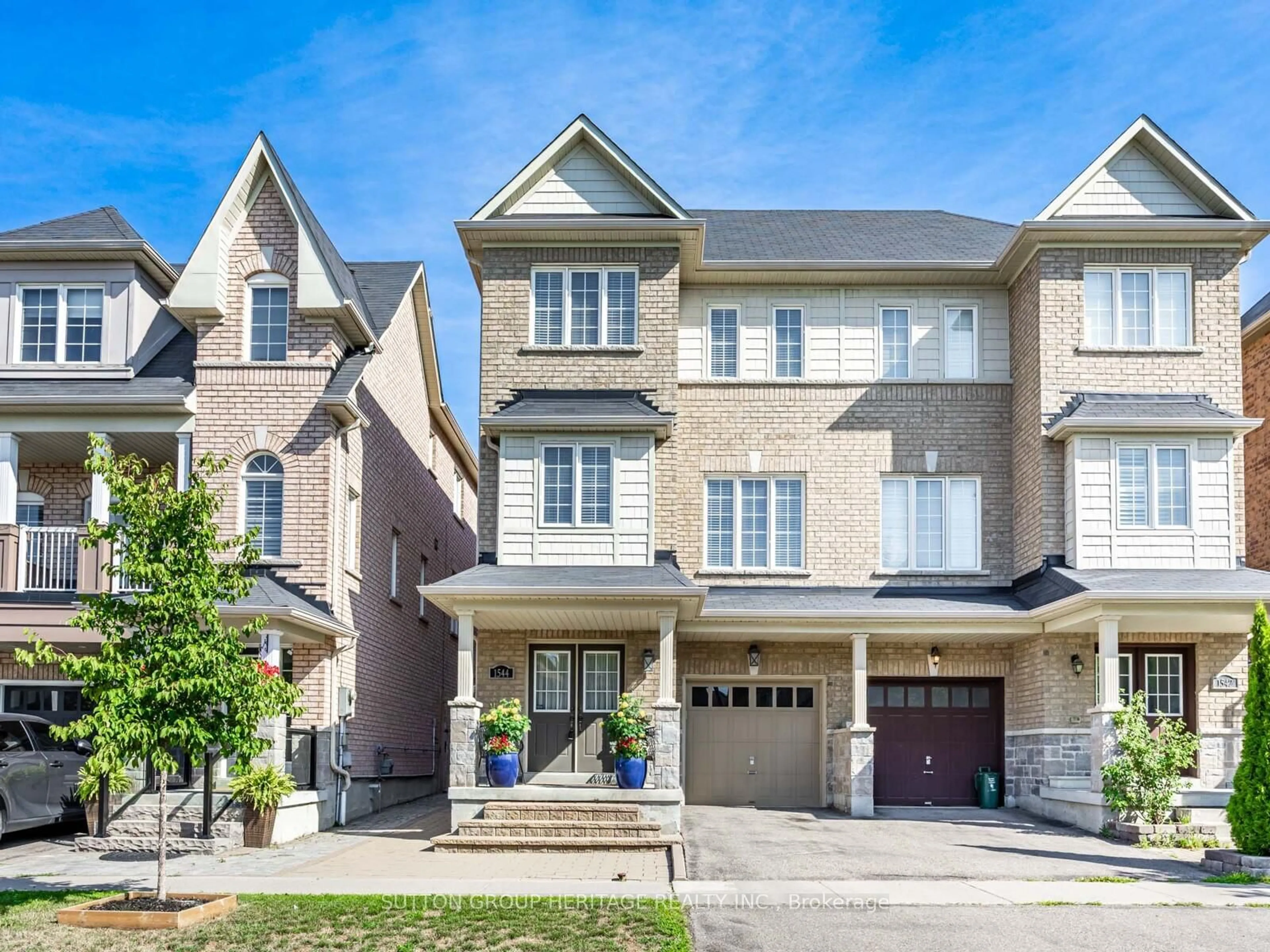 Home with brick exterior material, street for 1544 Winville Rd, Pickering Ontario L1X 0C5