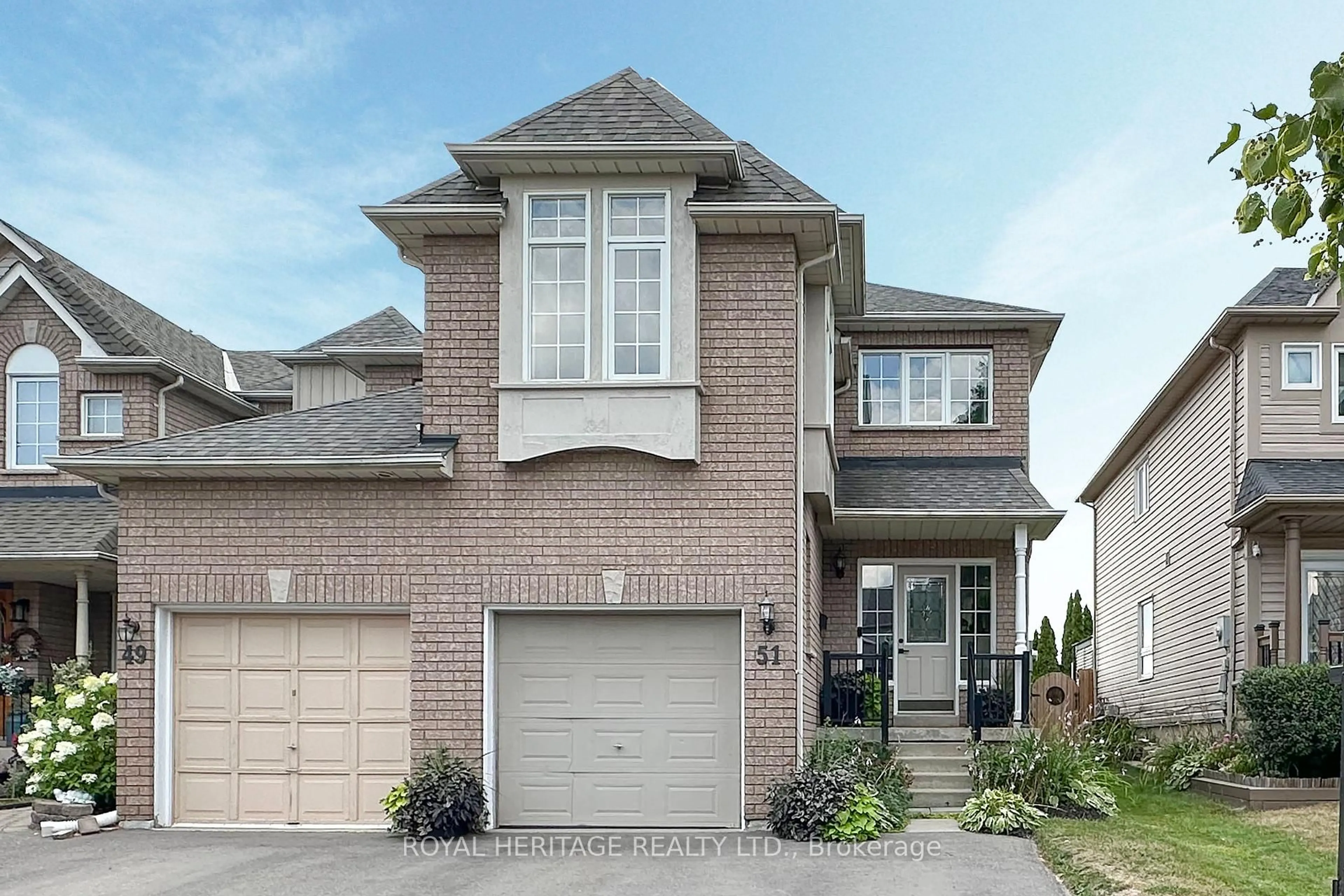 Home with brick exterior material, street for 51 Shady Lane Cres, Clarington Ontario L1C 5B2