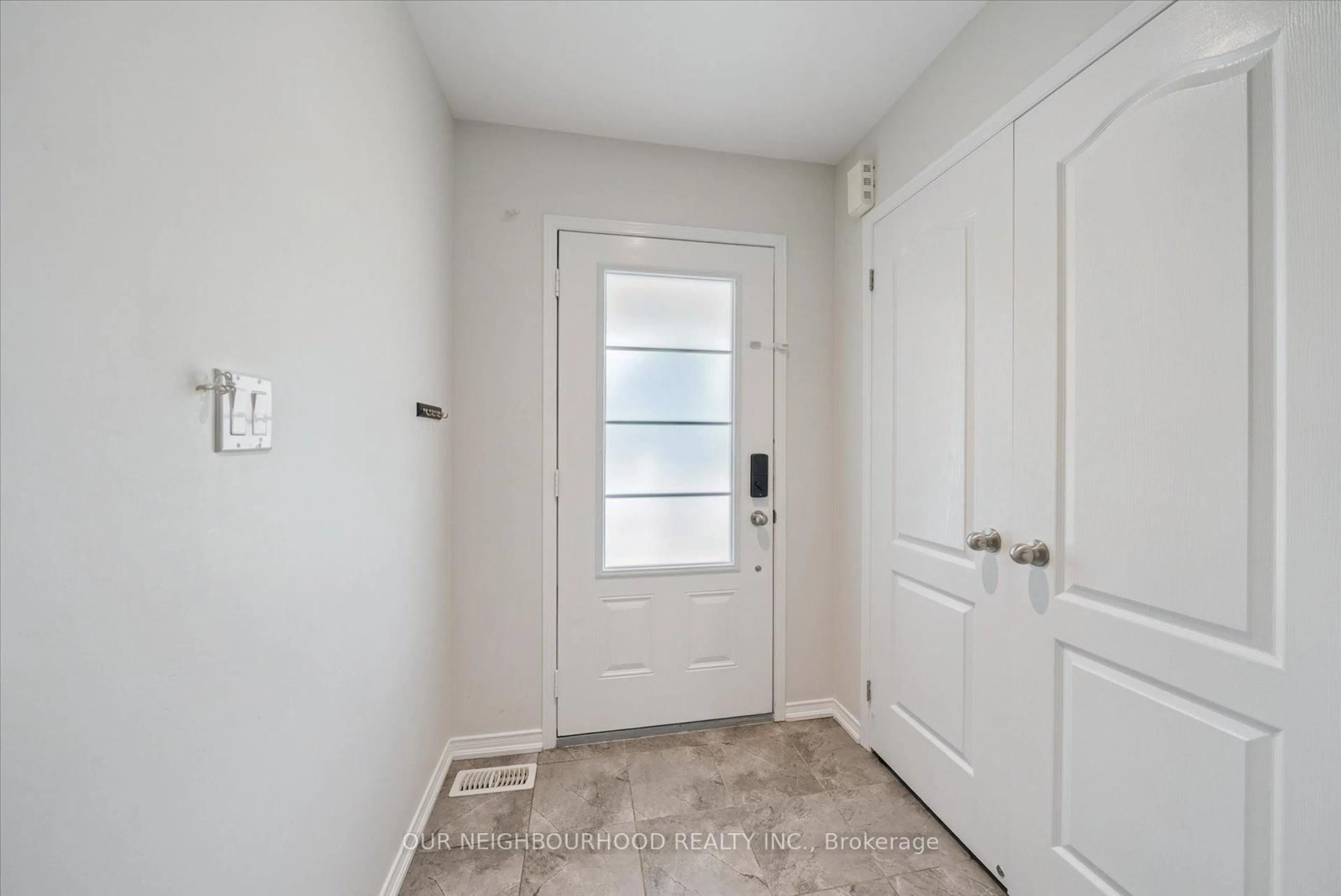 Indoor entryway for 167 Dance Act Ave, Oshawa Ontario L1L 0H4