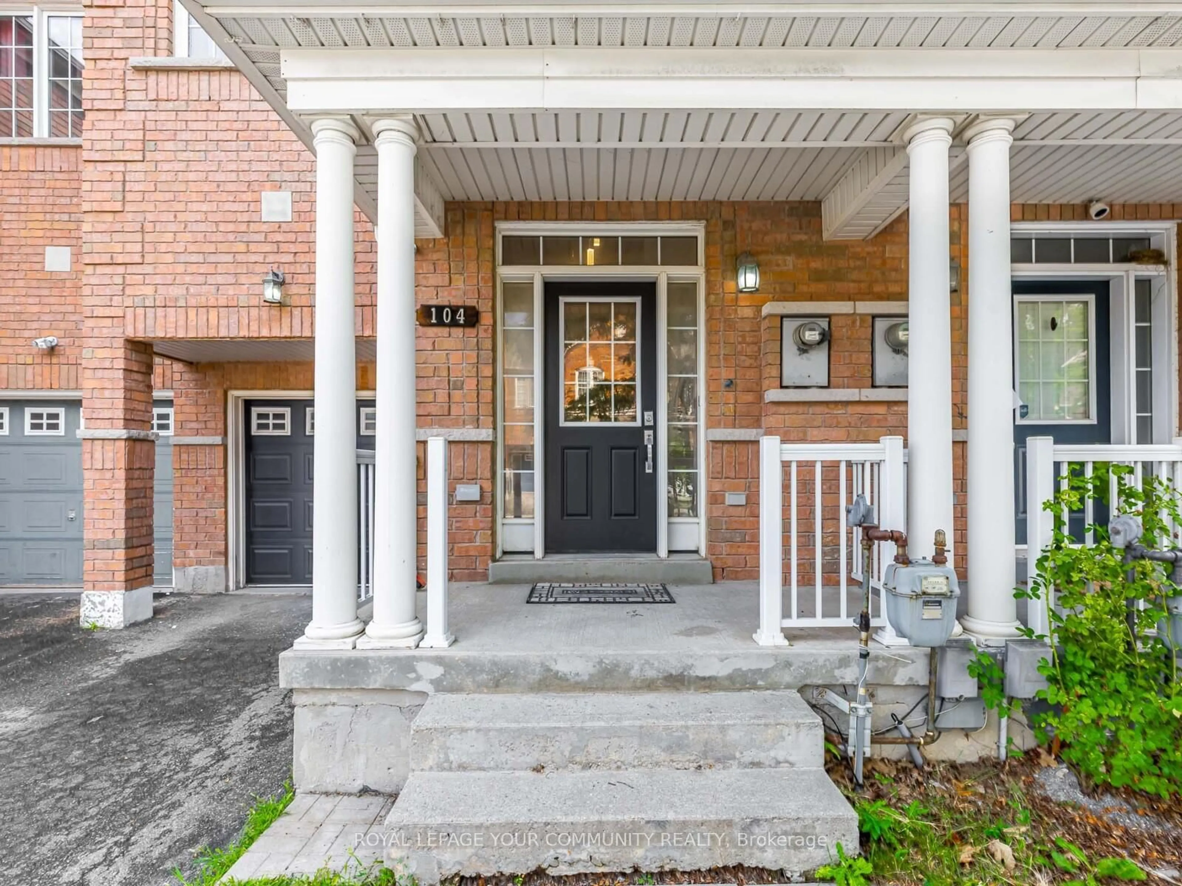 Home with brick exterior material, street for 104 Dairy Dr, Toronto Ontario M1L 0E9