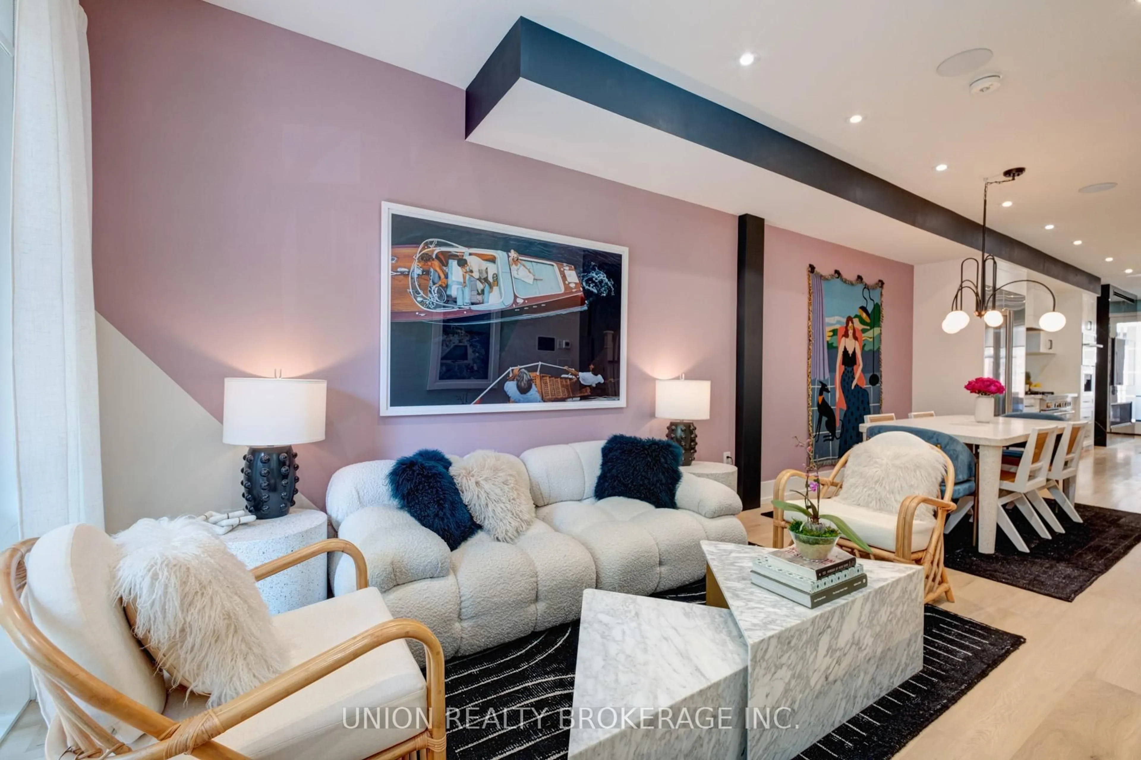 Living room with furniture, unknown for 59 Glen Manor Dr, Toronto Ontario M4E 2X5