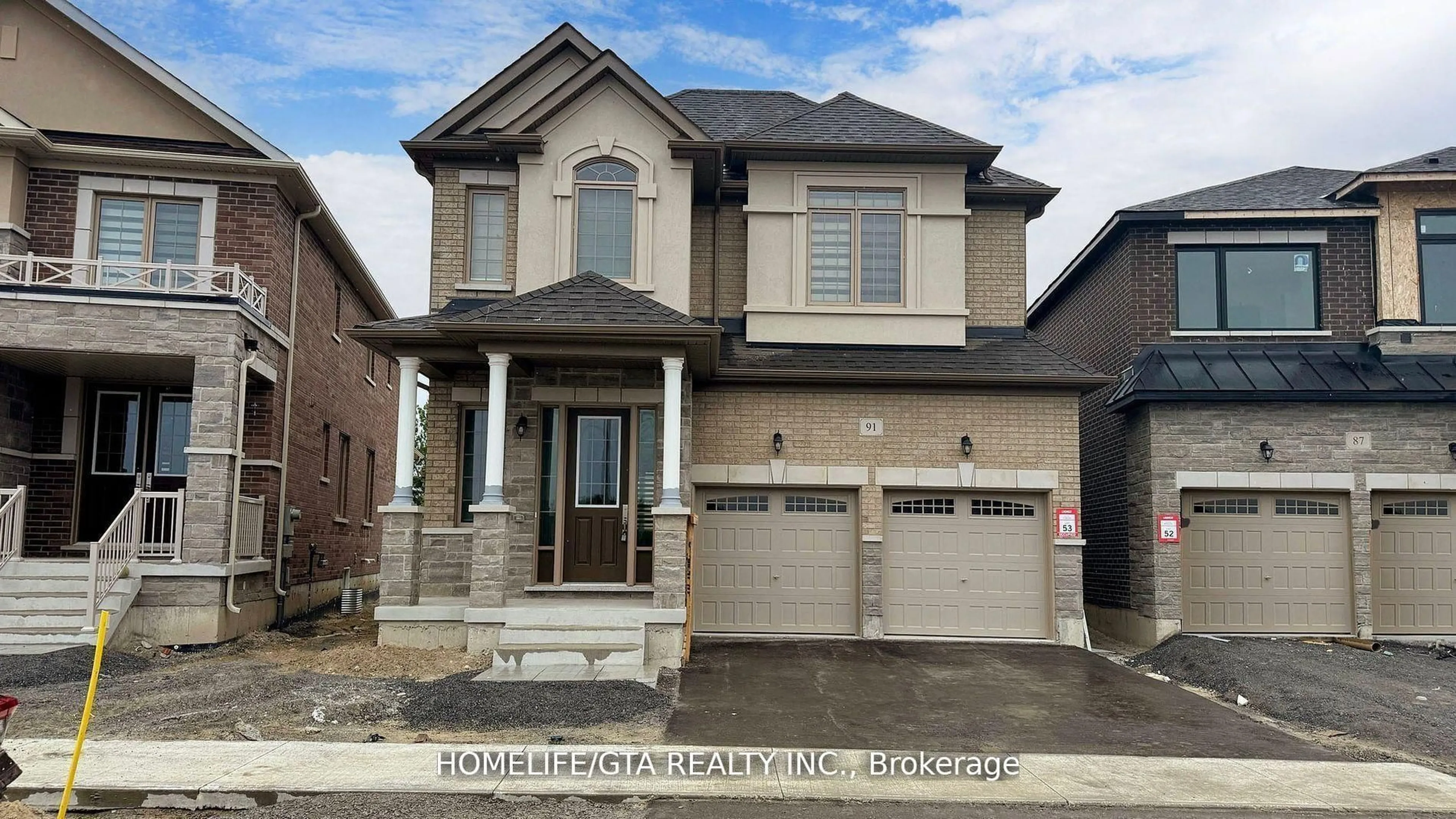 Home with brick exterior material, street for 91 Hoad St, Clarington Ontario L1B 0W4