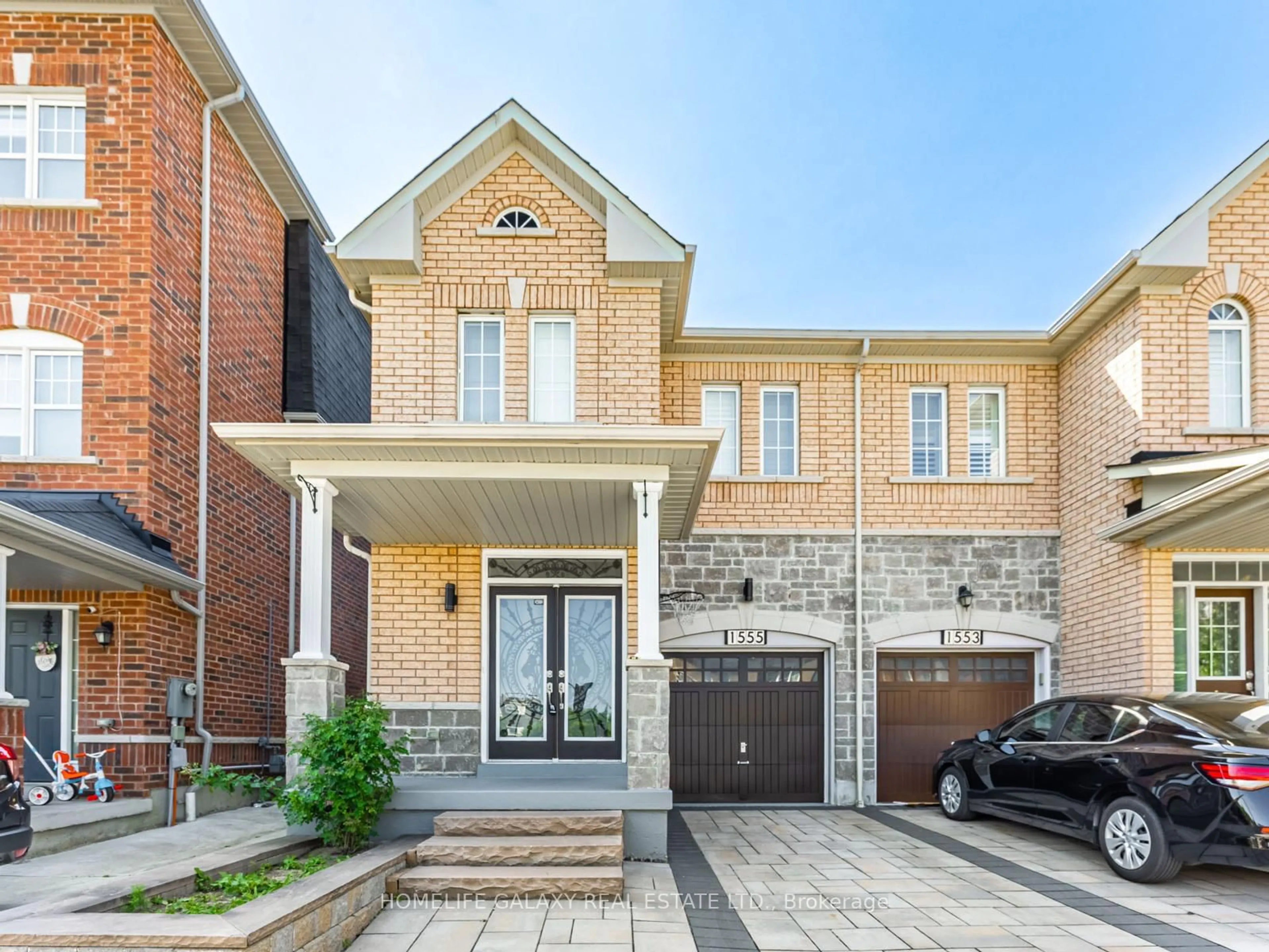 Home with brick exterior material, street for 1555 Bruny Ave, Pickering Ontario L1X 0C5