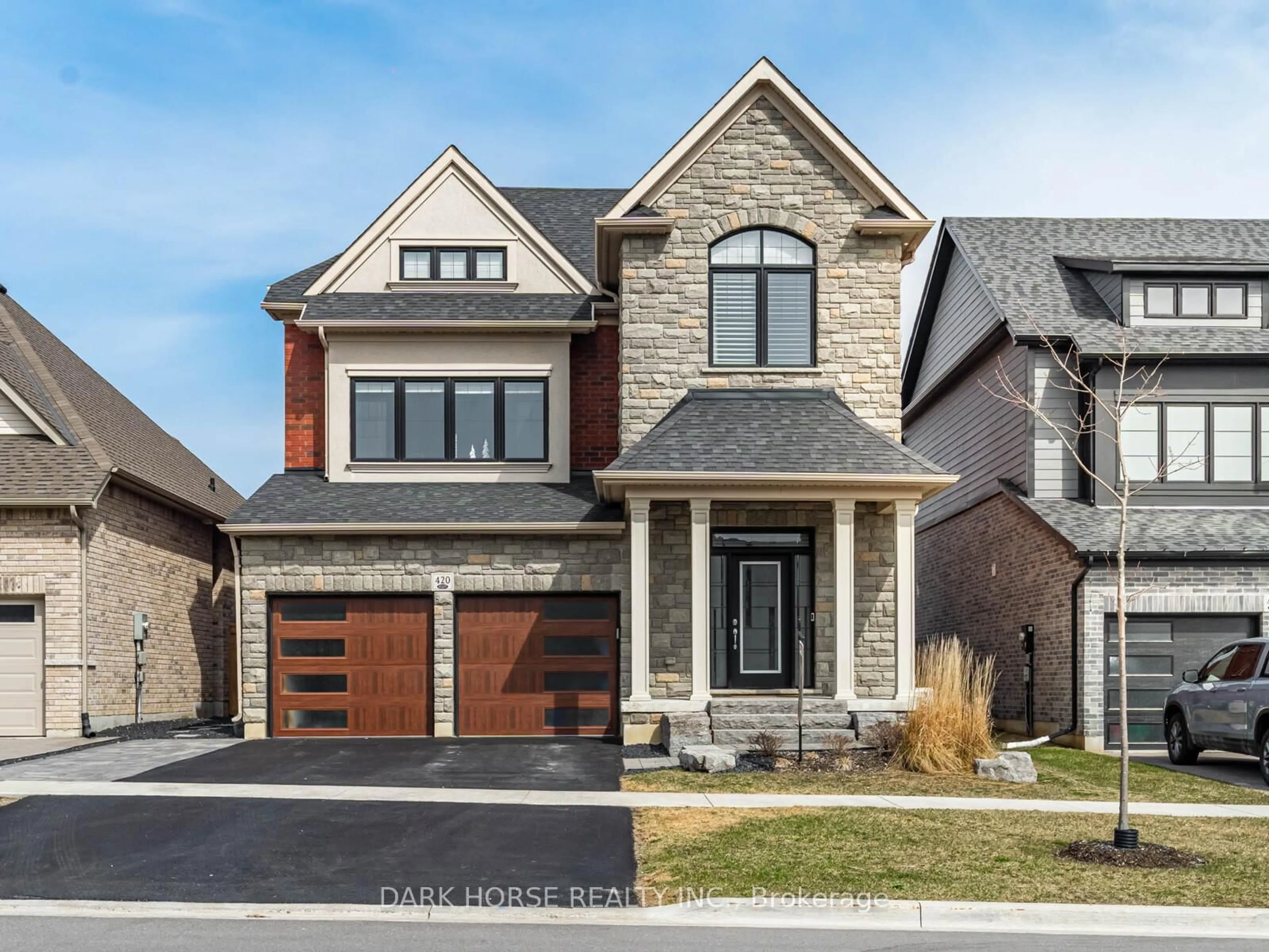 Home with brick exterior material, street for 420 Northglen Blvd, Clarington Ontario L1C 7E2