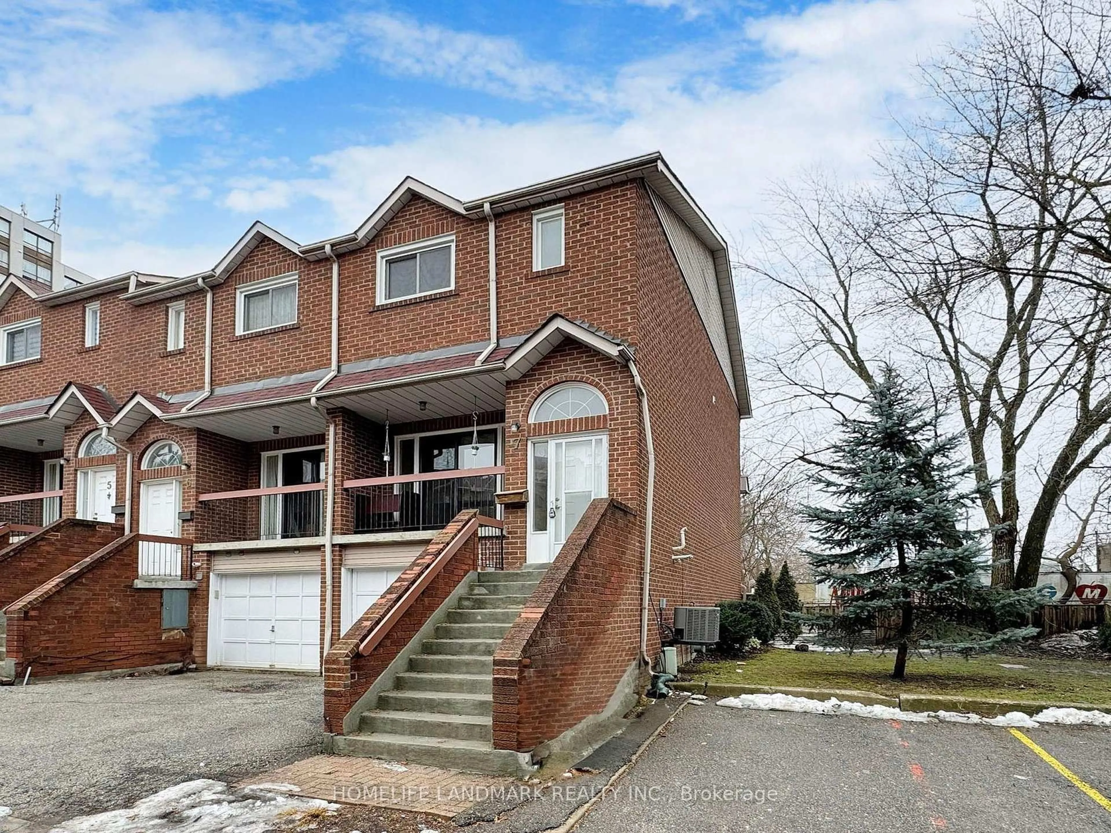 Home with brick exterior material, street for 10 Reidmount Ave #7, Toronto Ontario M1S 1B2