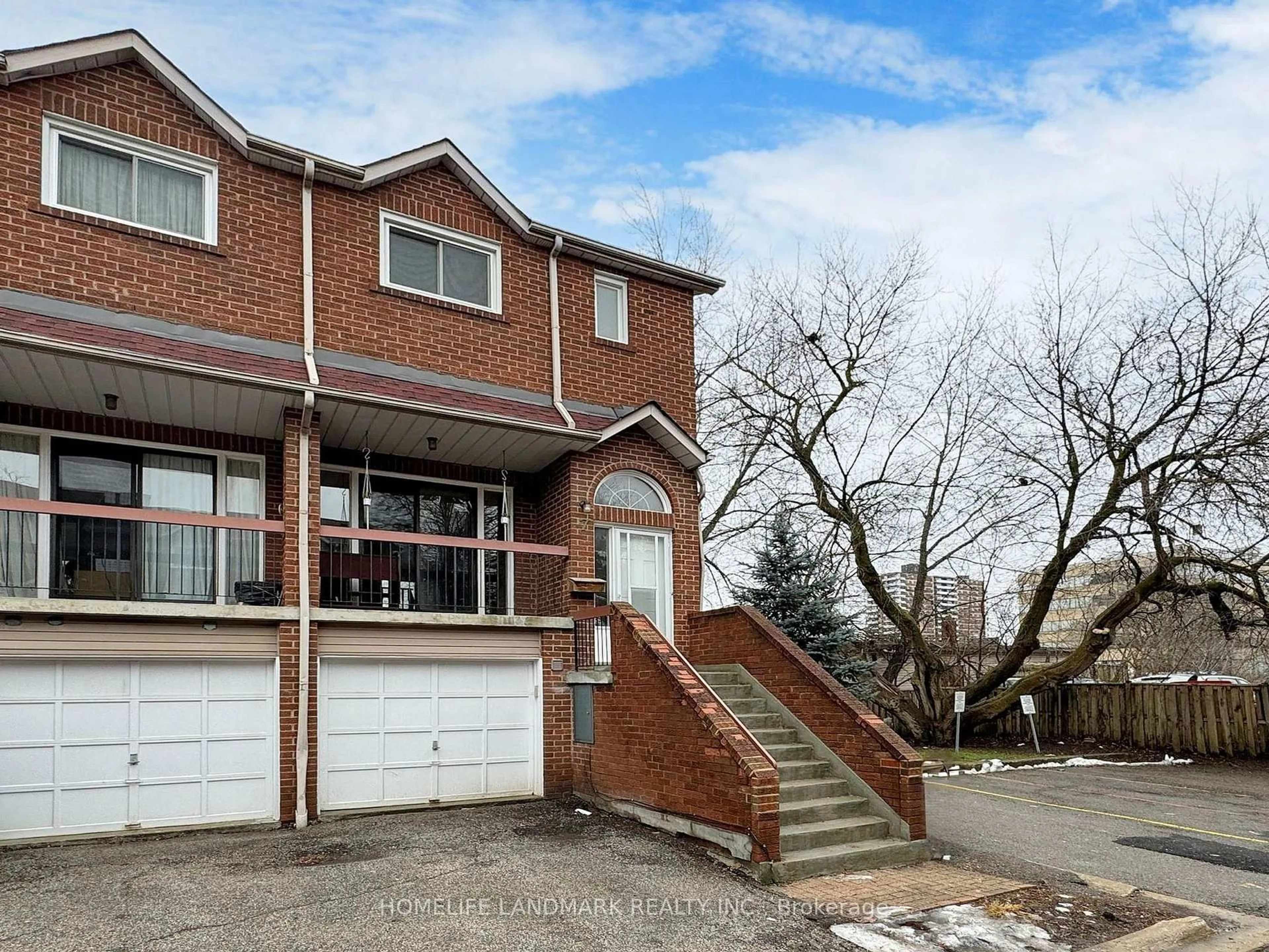 Home with brick exterior material, street for 10 Reidmount Ave #7, Toronto Ontario M1S 1B2