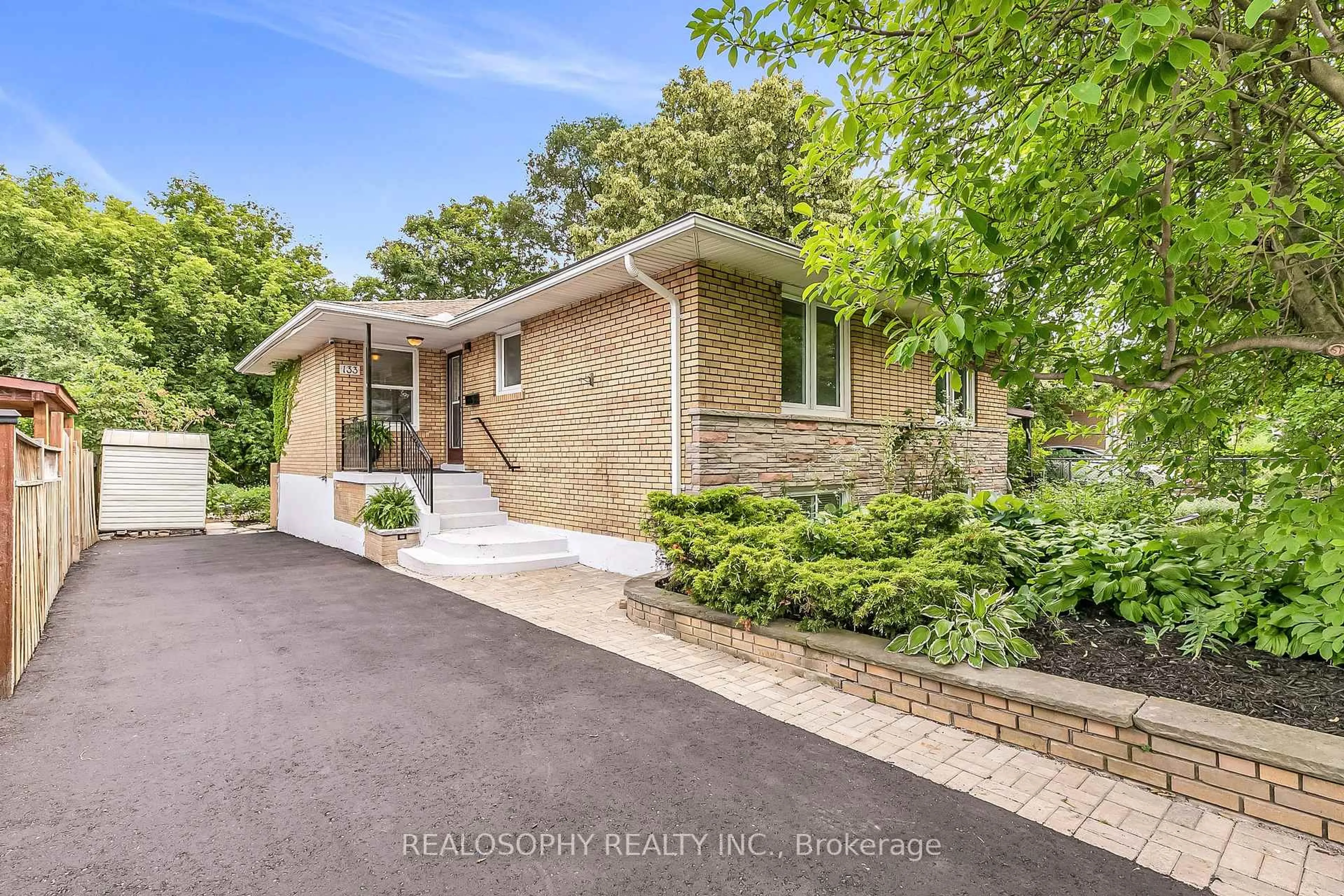 Home with brick exterior material, street for 133 Birkdale Rd, Toronto Ontario M1P 3R7