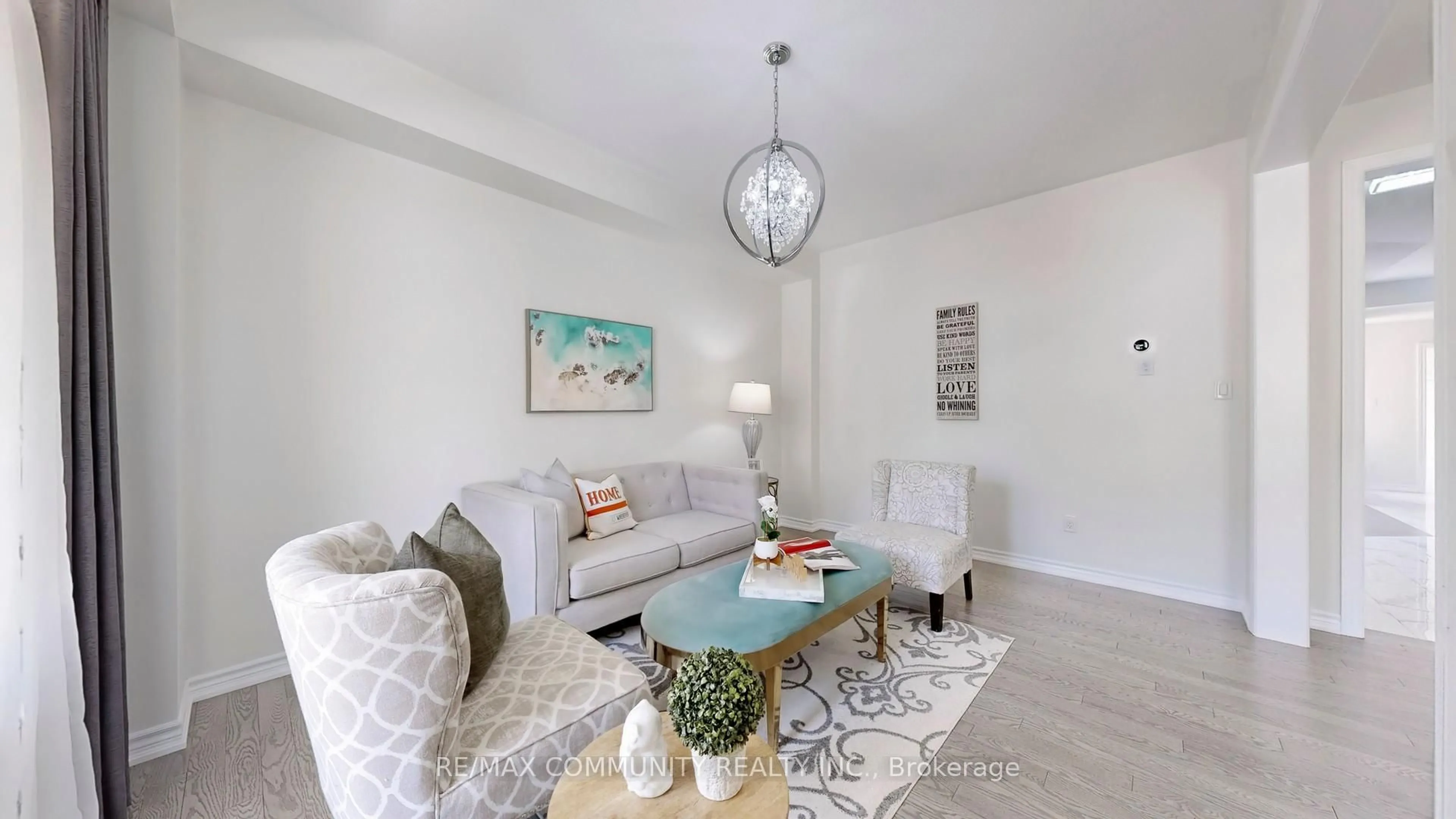 Living room with furniture, unknown for 11 Clutterbuck Lane, Ajax Ontario L1T 0N6