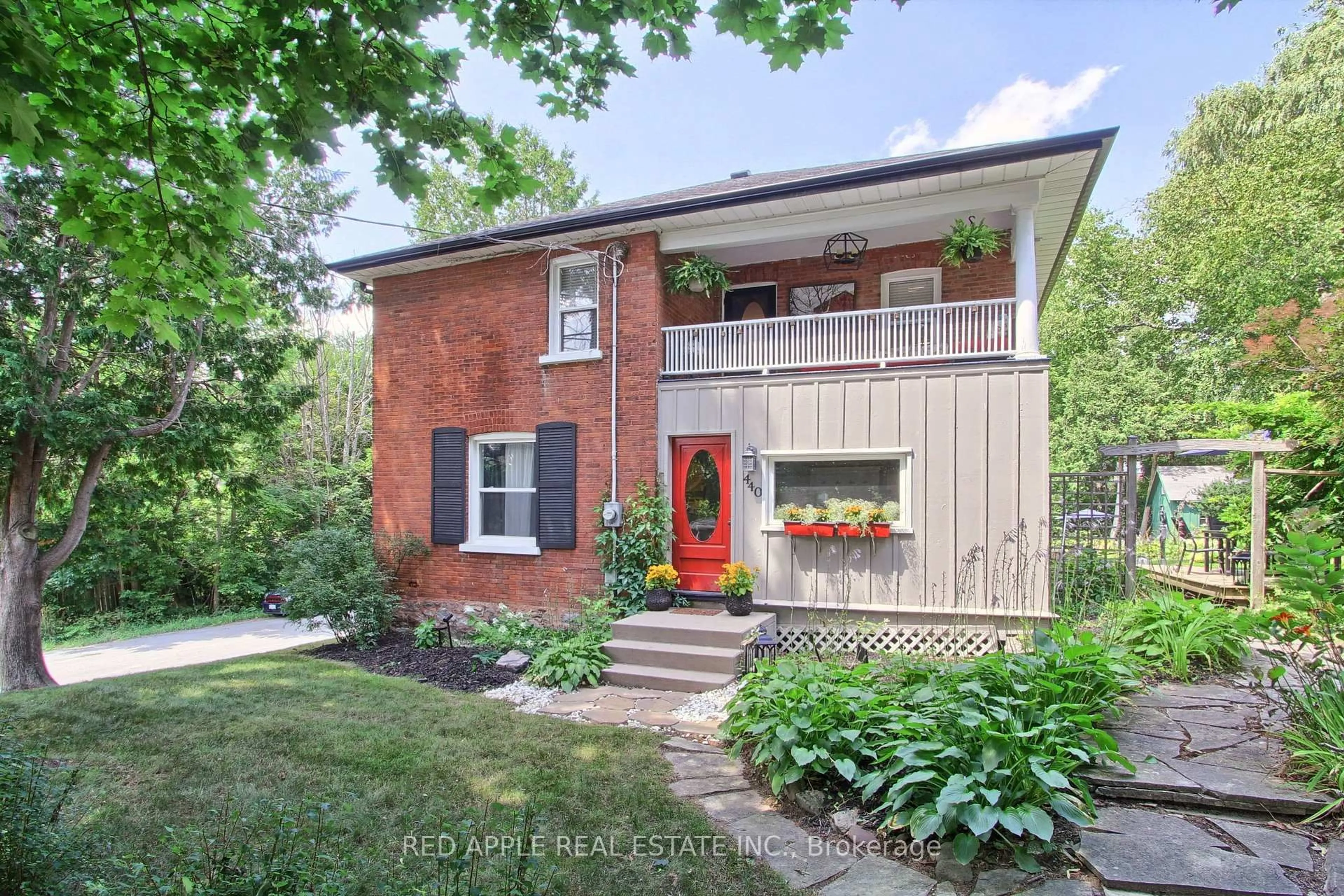Home with brick exterior material, street for 440 Whitevale Rd, Pickering Ontario L1X 0J9