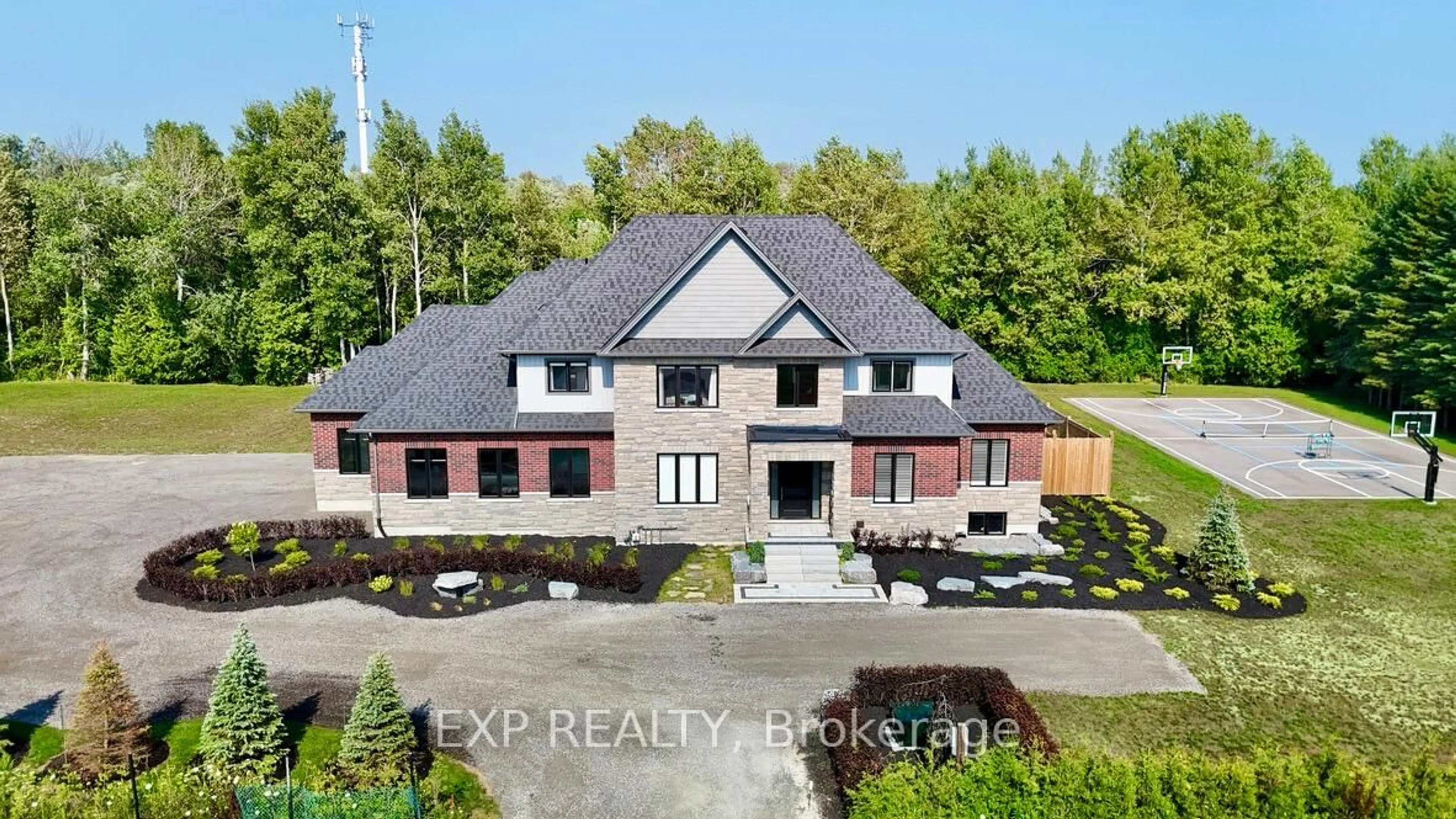 A pic from outside/outdoor area/front of a property/back of a property/a pic from drone, building for 849 Townline Rd, Clarington Ontario L1K 3C8