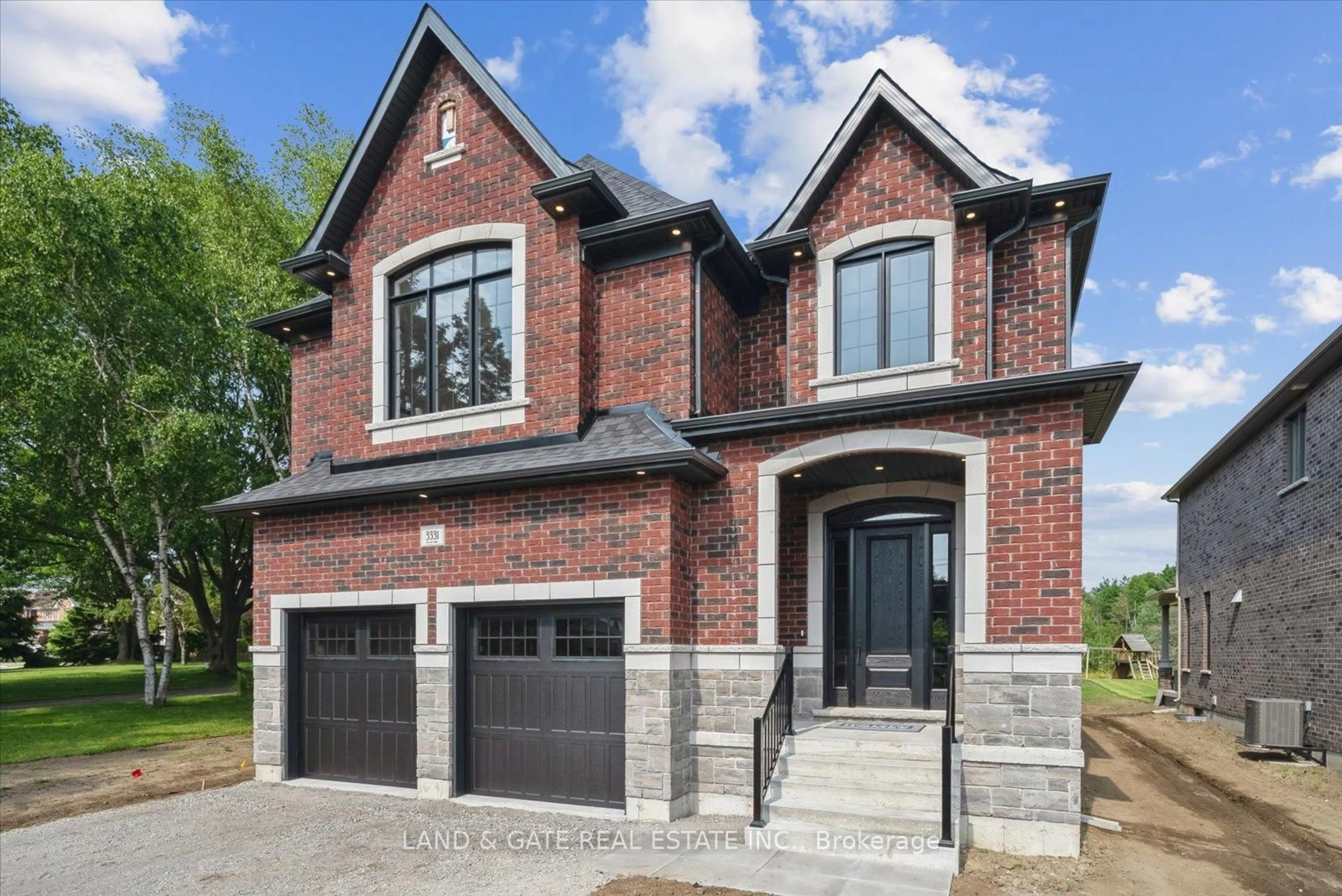 Home with brick exterior material, street for 3331 Trulls Rd, Clarington Ontario L1E 2L2