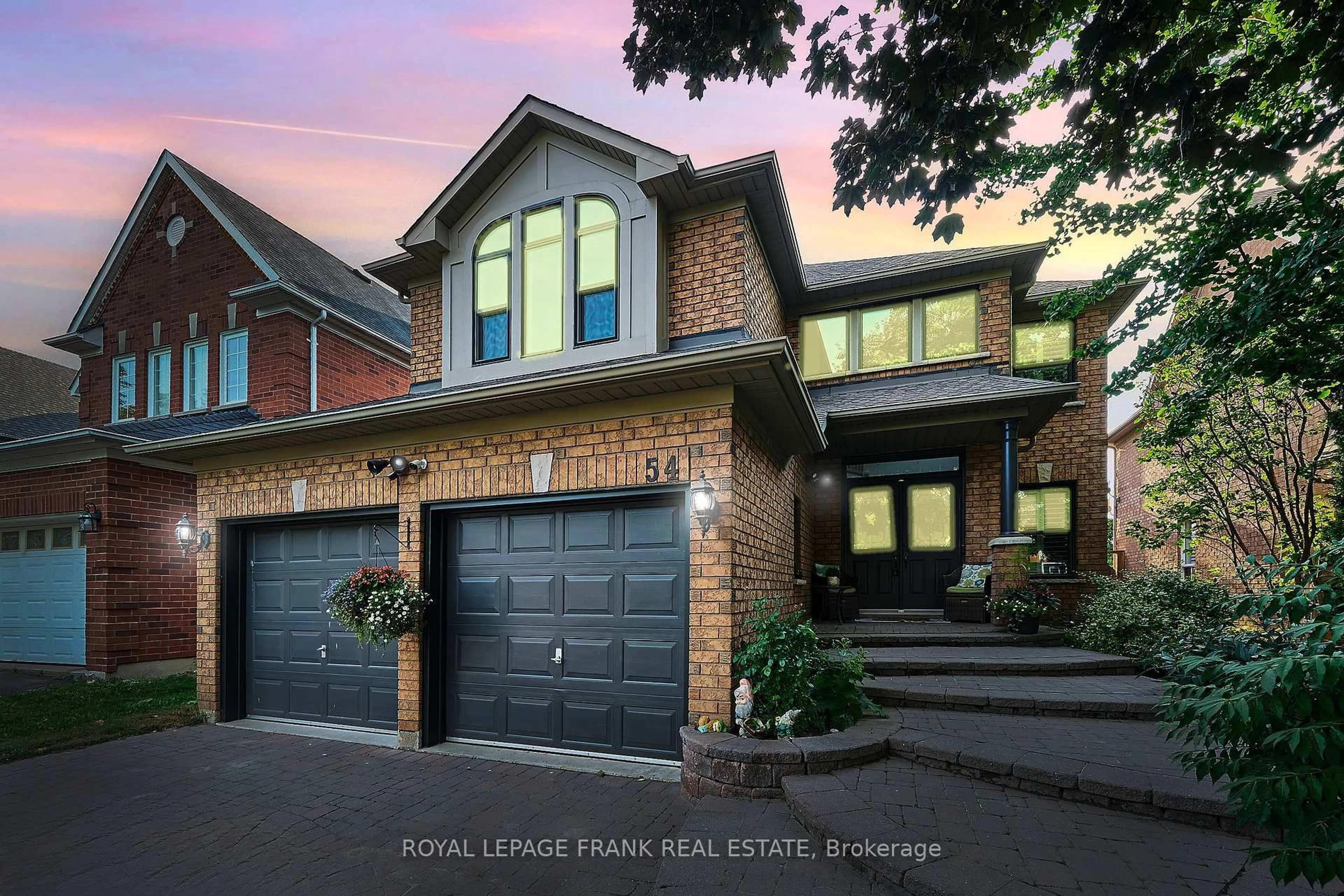 Home with brick exterior material, street for 54 Gartshore Dr, Whitby Ontario L1P 1N6