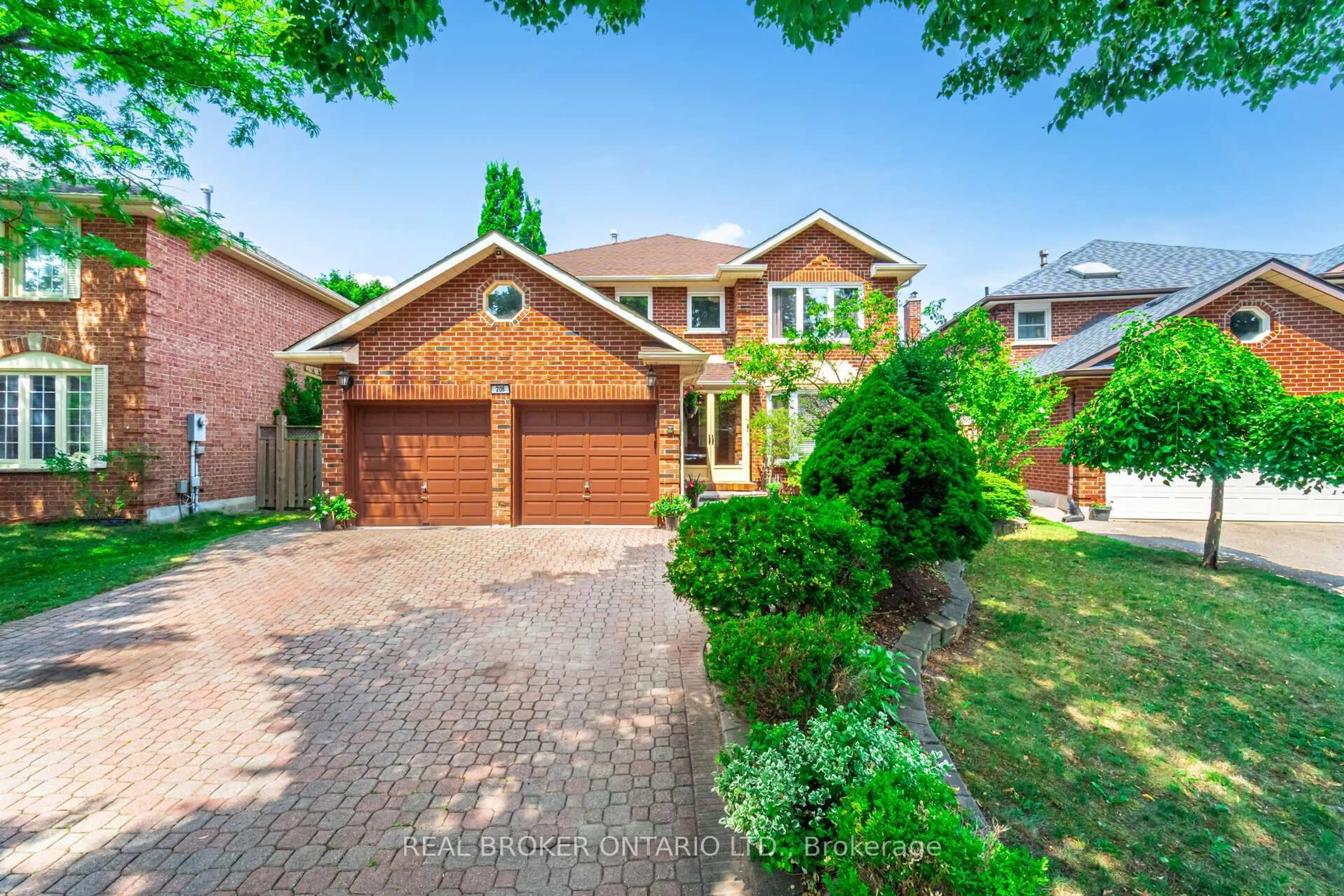 Home with brick exterior material, street for 206 Gwendolyn St, Pickering Ontario L1V 4N9