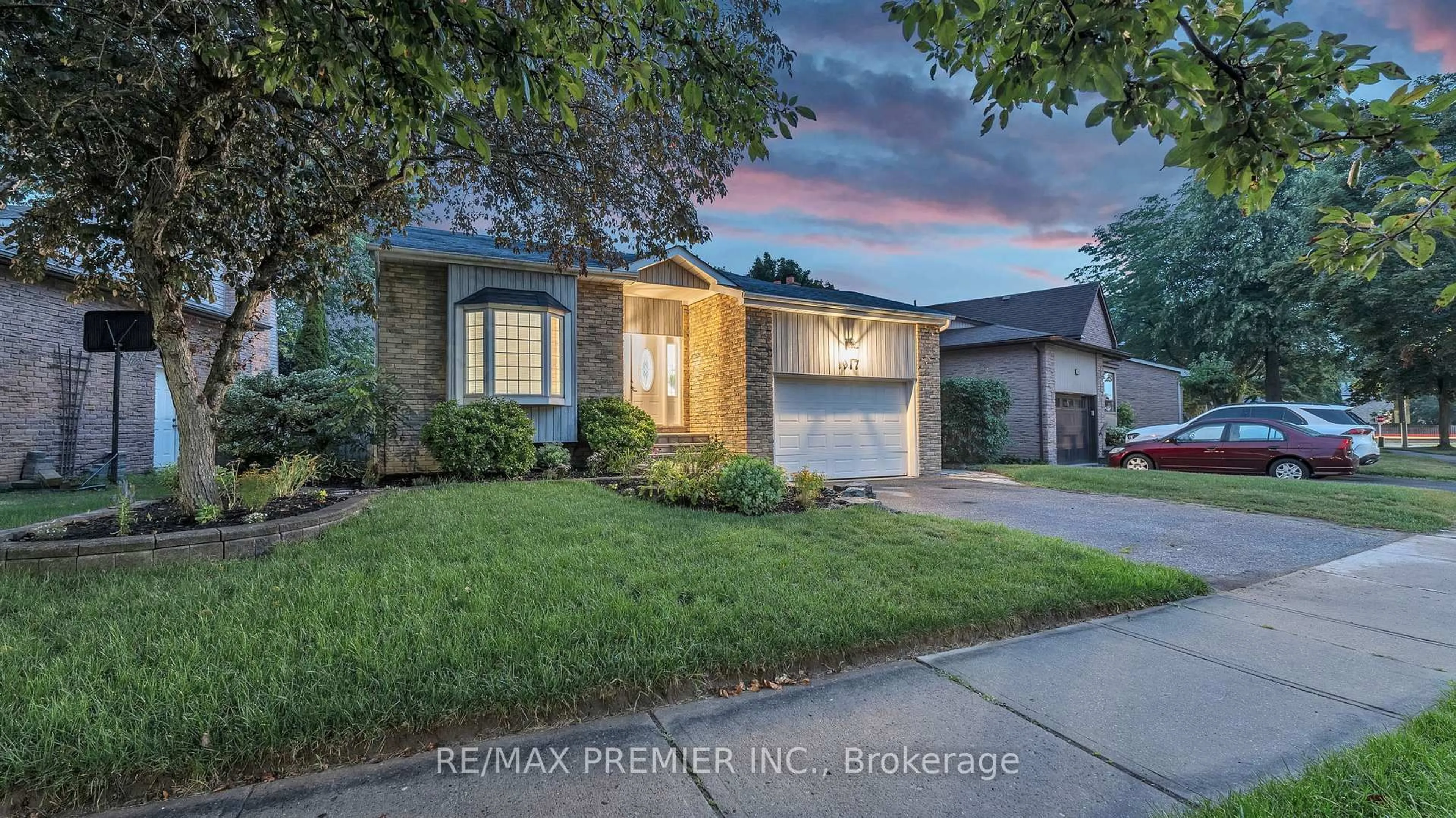Home with brick exterior material, street for 1917 Bowler Dr, Pickering Ontario L1V 3E7