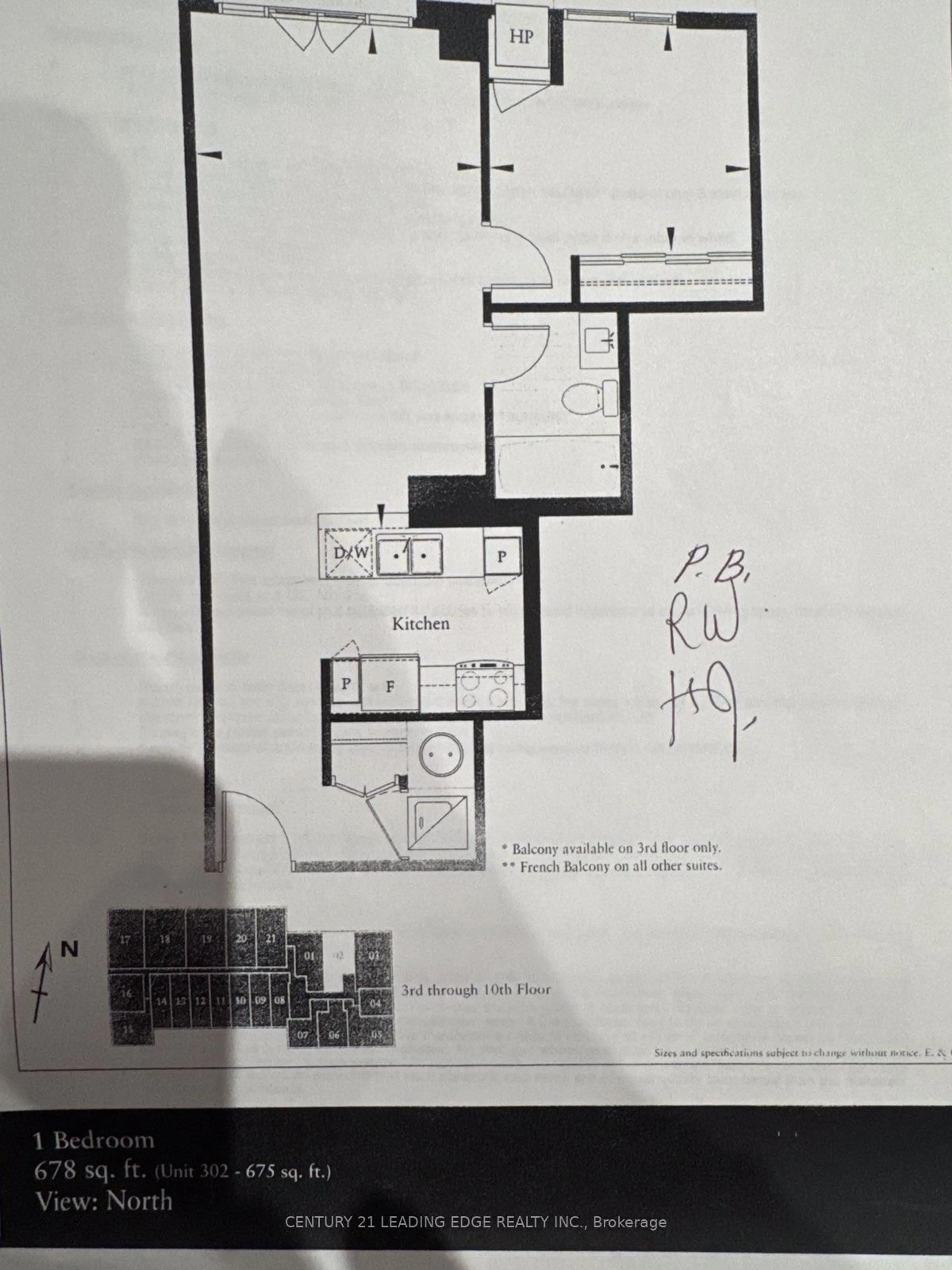 Floor plan for 44 Bond St #302, Oshawa Ontario L1G 6R2