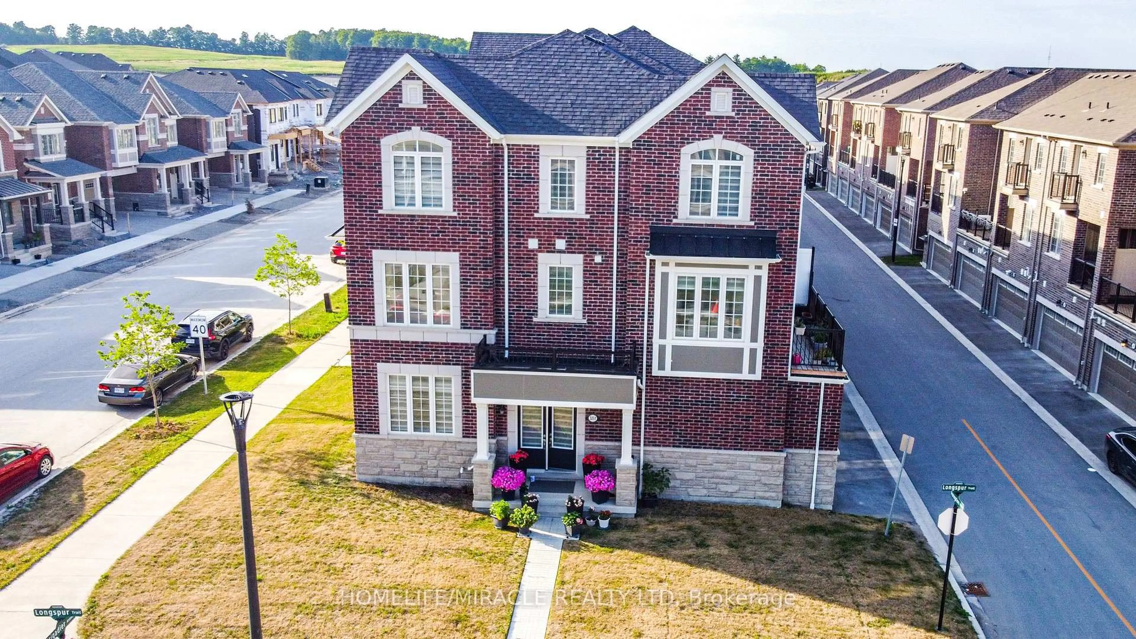 Home with brick exterior material, building for 3251 Brigadier Ave, Pickering Ontario L1X 0N1