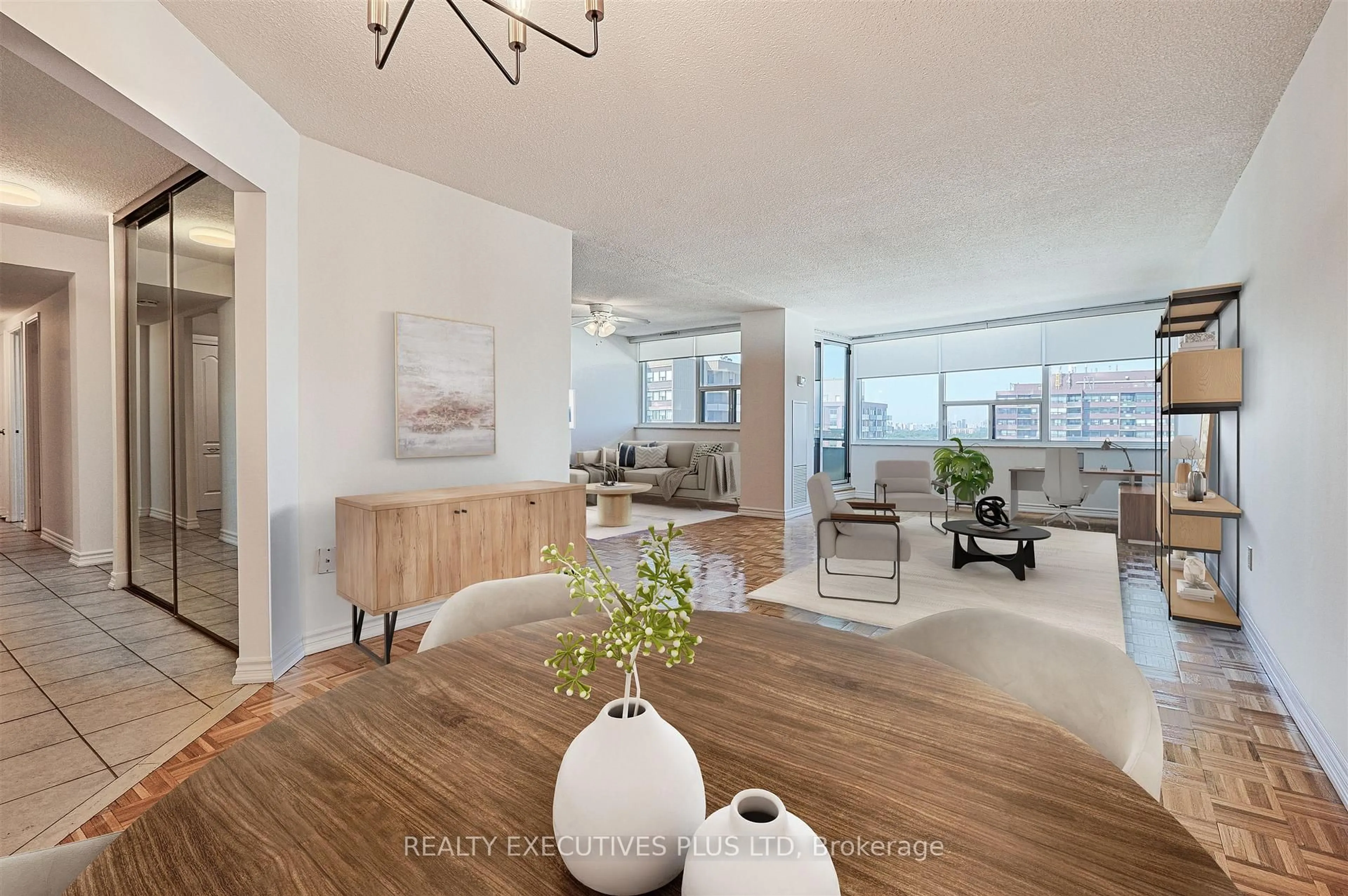 Open concept kitchen, unknown for 55 Huntingdale Blvd #1801, Toronto Ontario M1W 2N9