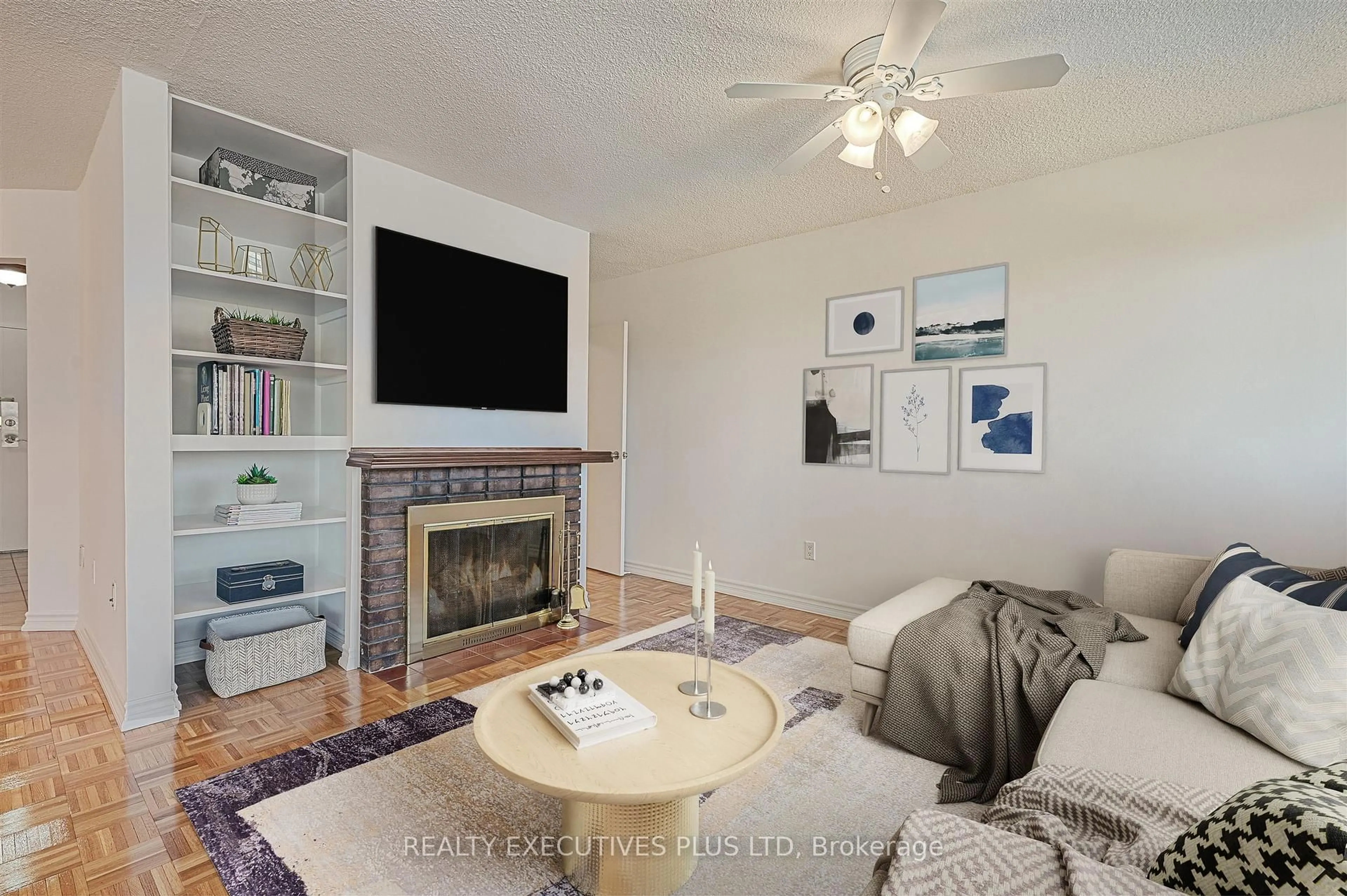 Living room with furniture, unknown for 55 Huntingdale Blvd #1801, Toronto Ontario M1W 2N9