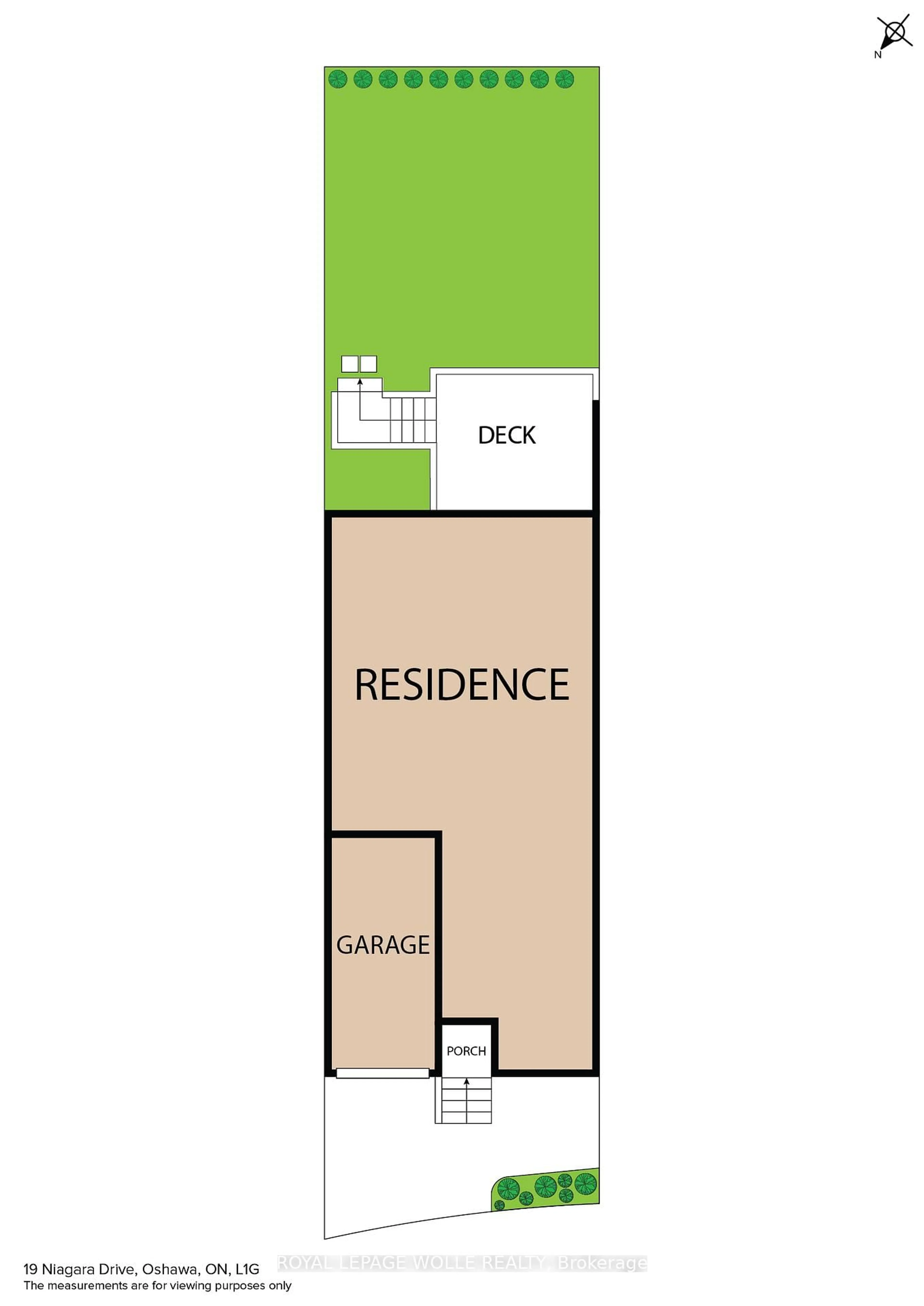 Floor plan for 19 Niagara Dr #14, Oshawa Ontario L1G 8G2