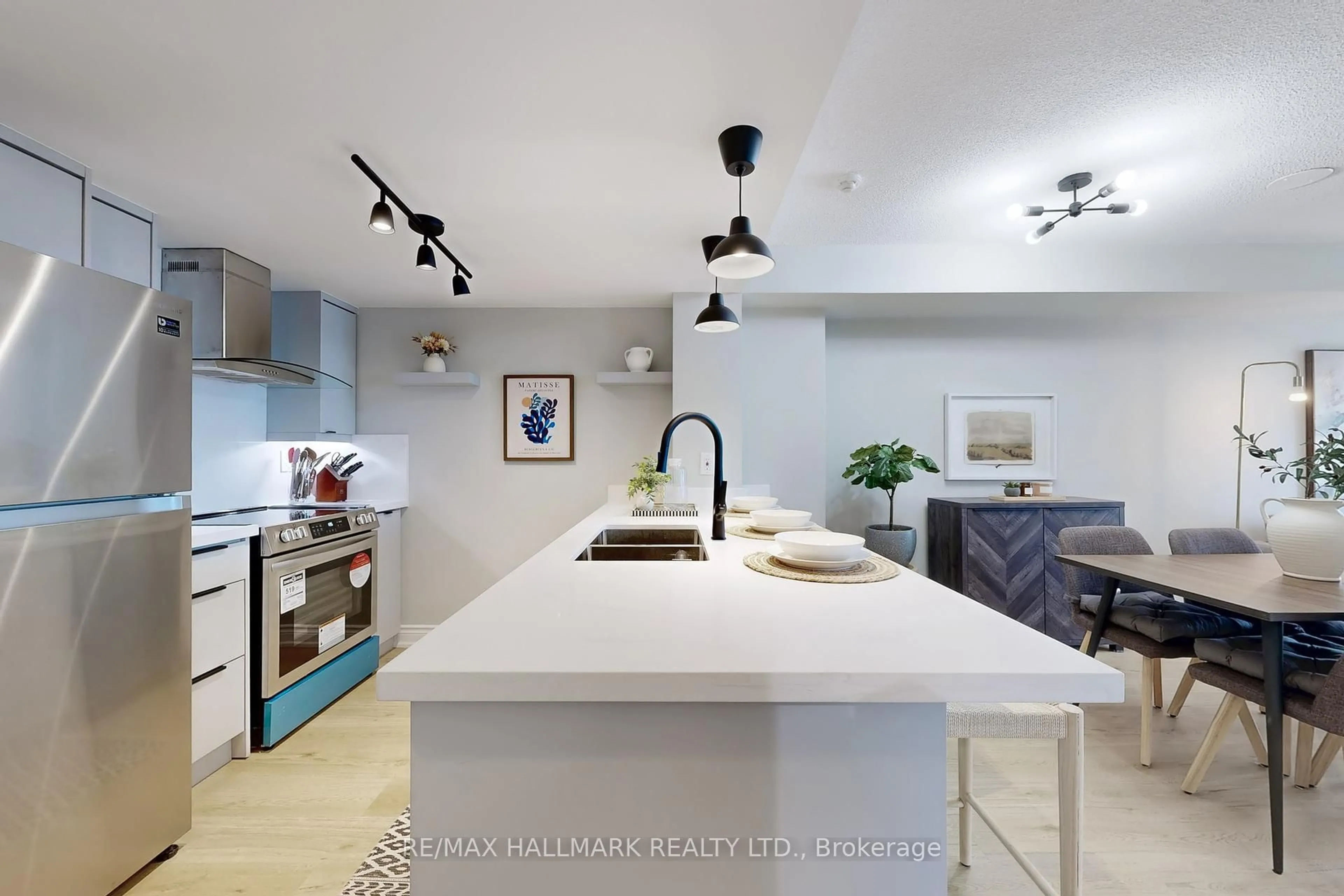 Contemporary kitchen, unknown for 25 Town Centre Crt #3009, Toronto Ontario M1P 0B2