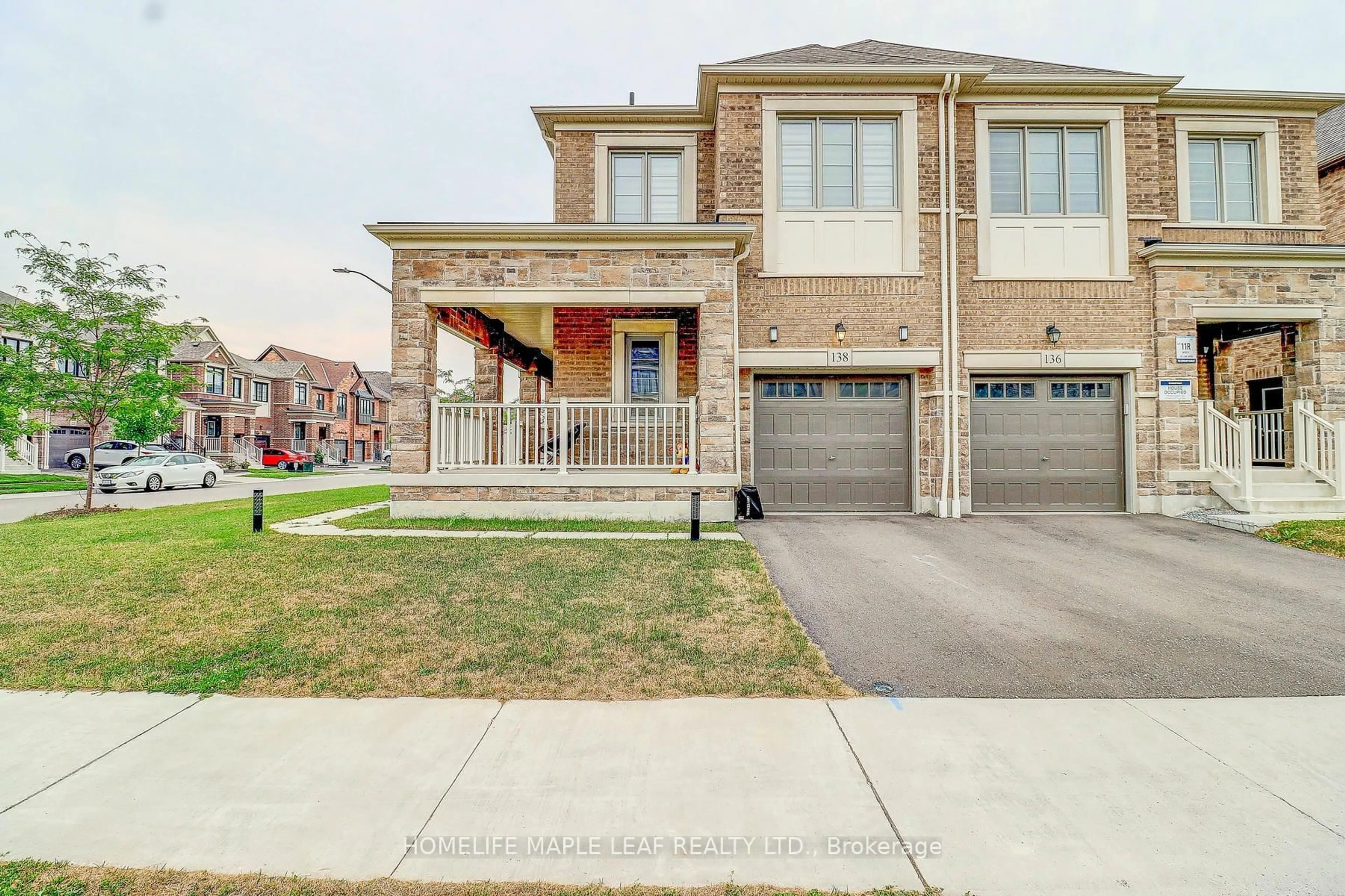 Home with brick exterior material, street for 138 Laing Dr, Whitby Ontario L1P 0N5