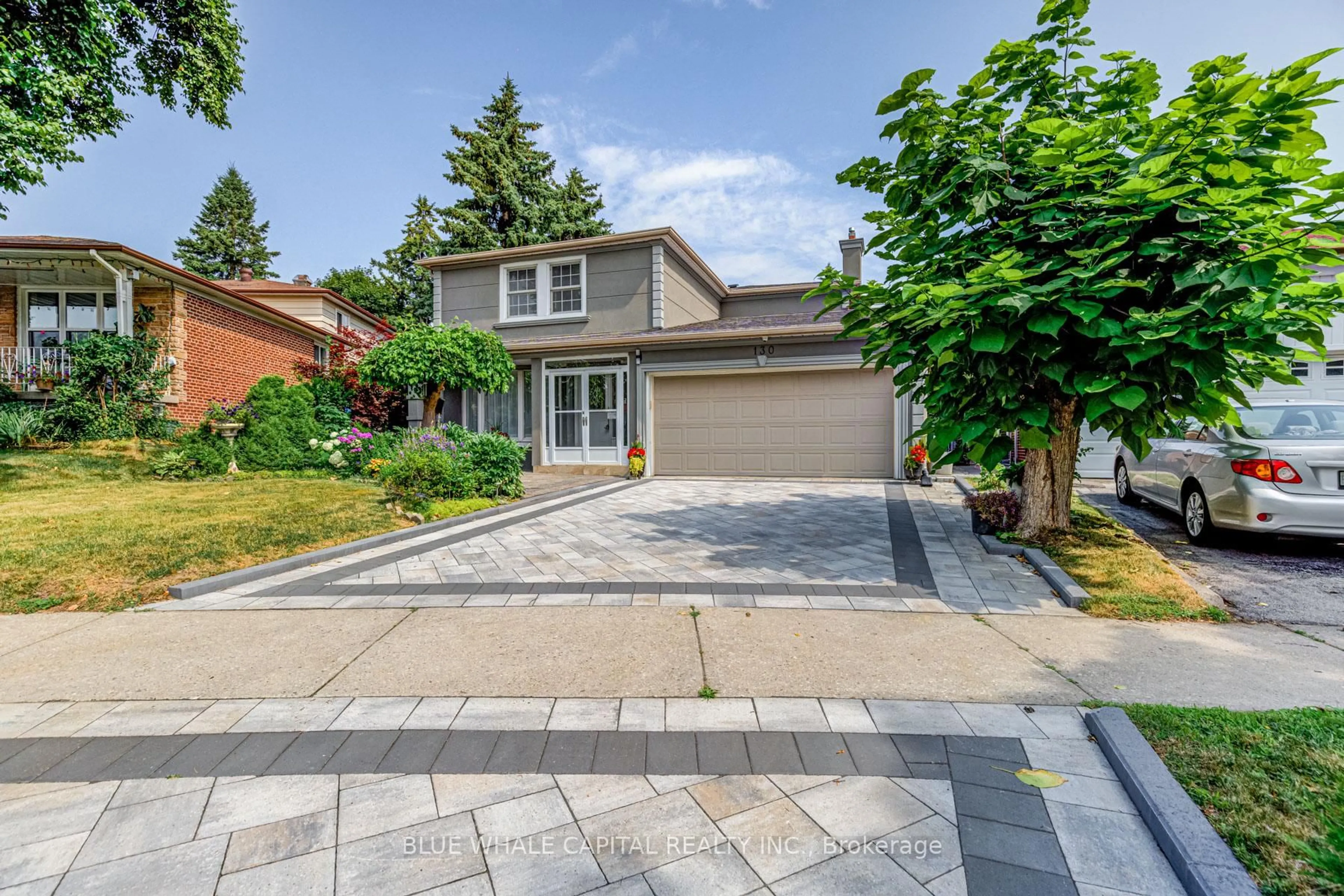 Home with brick exterior material, street for 130 Briarscross Blvd, Toronto Ontario M1S 3K5