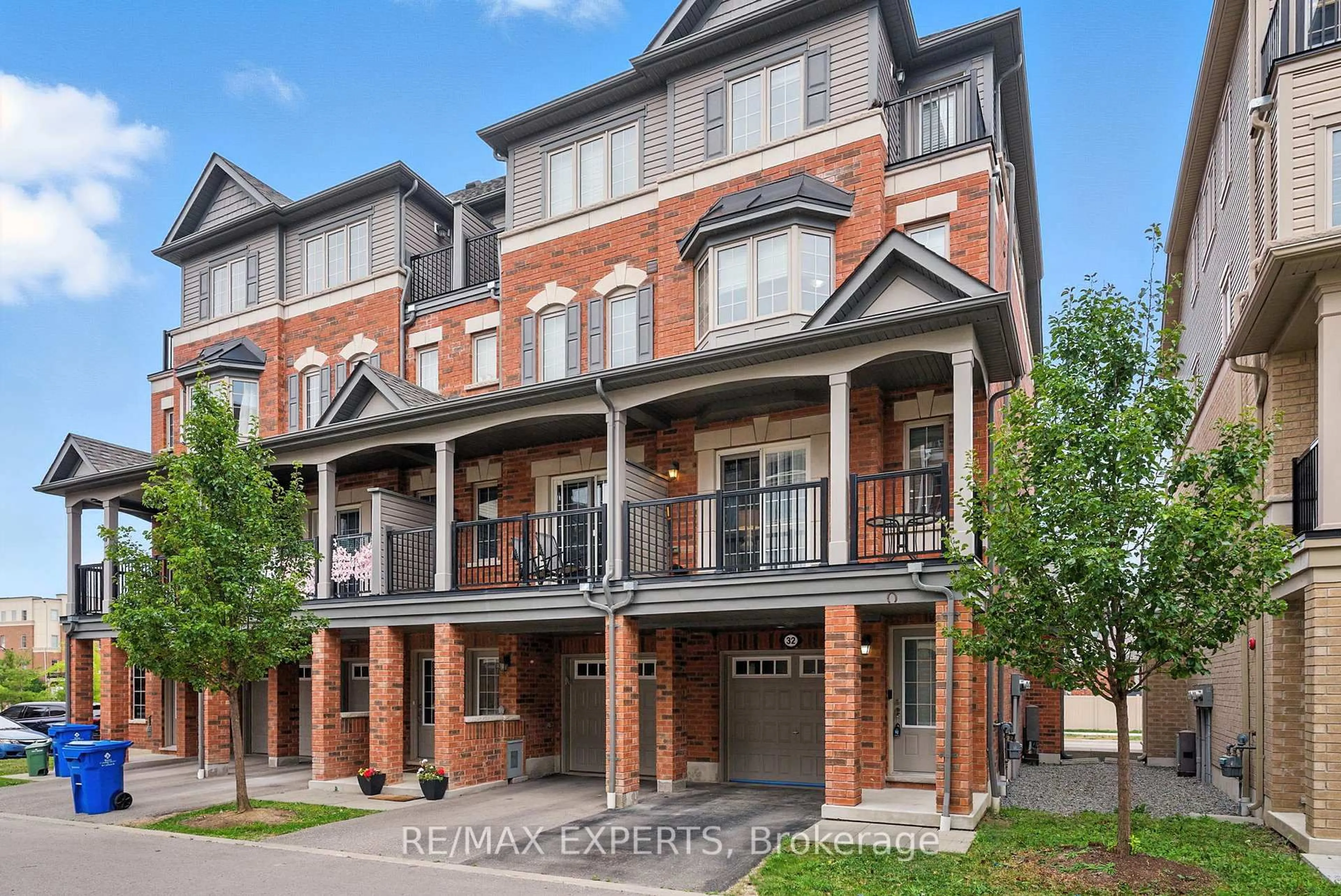 Home with brick exterior material, street for 32 AQUATIC BALLET Path, Oshawa Ontario L1L 0K6