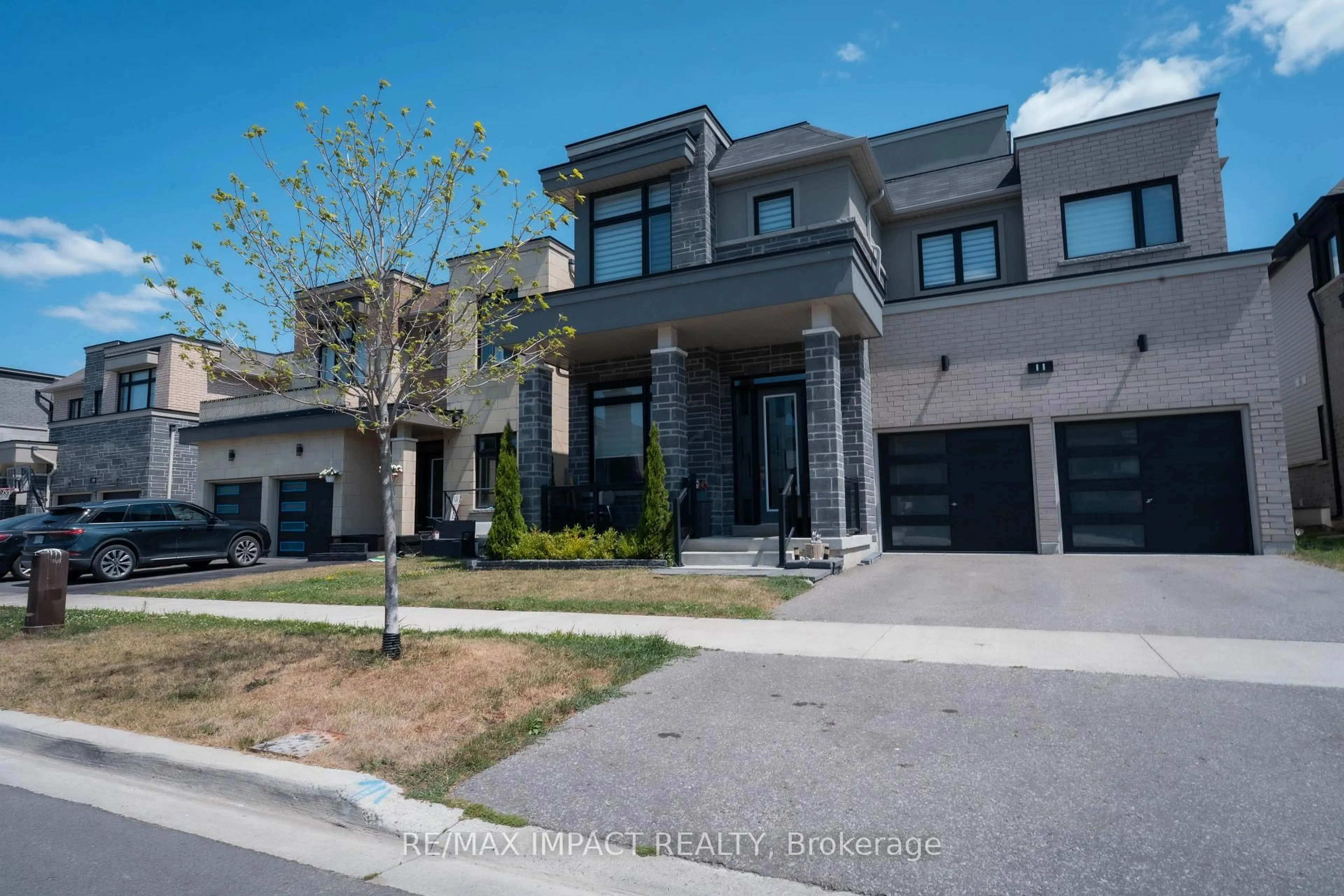 Home with brick exterior material, street for 11 Larkin Lane, Clarington Ontario L1C 4A7
