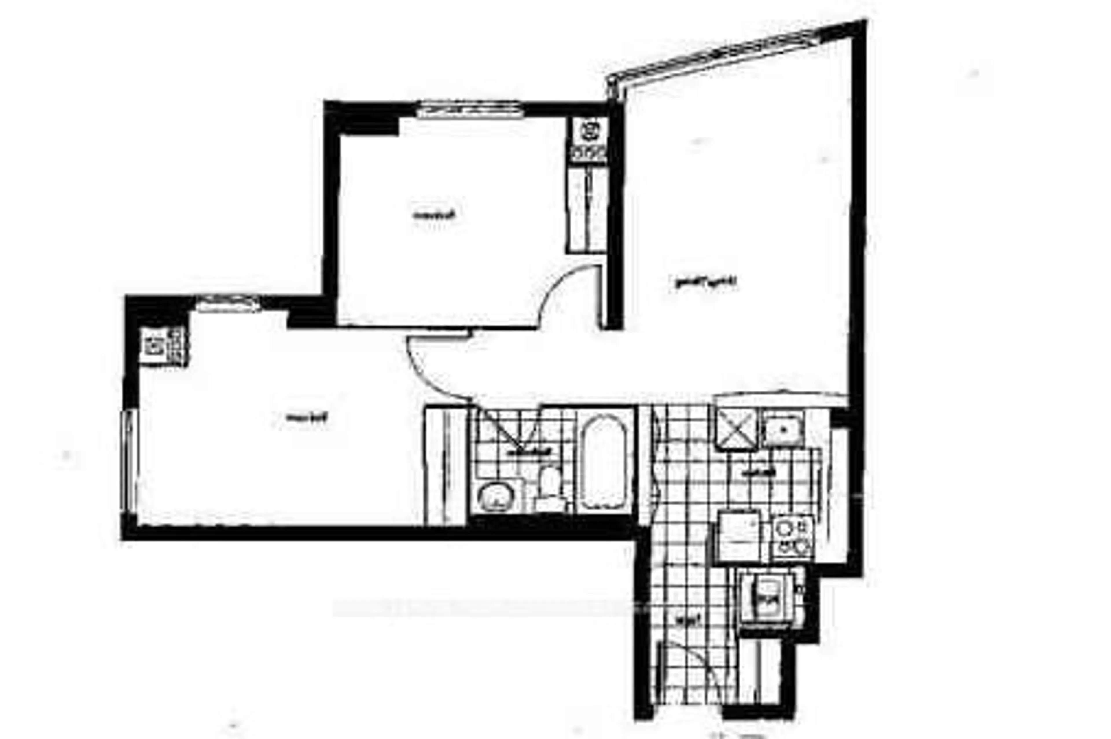 Floor plan for 38 Lee Centre Dr #3512, Toronto Ontario M1H 3J7