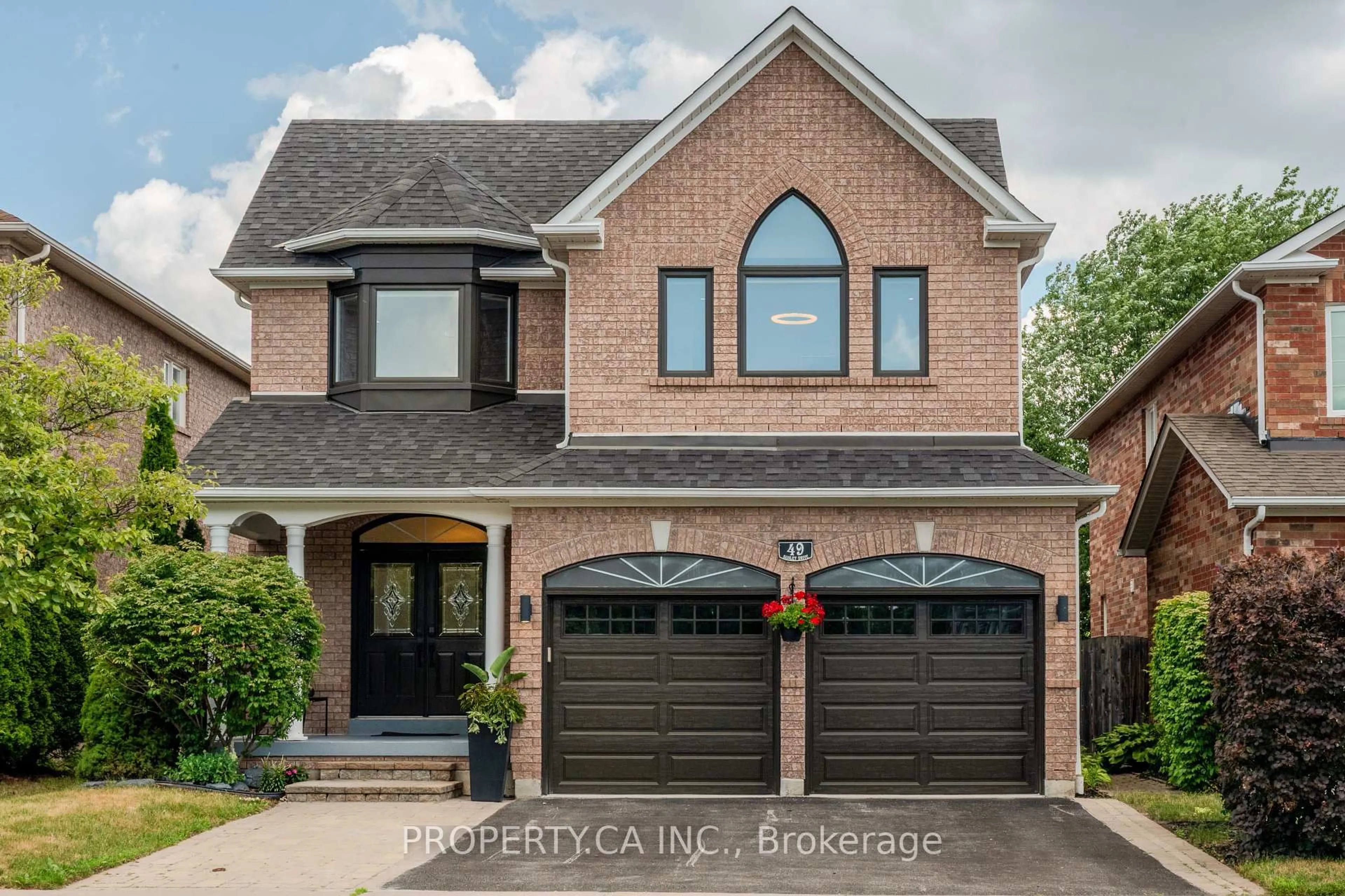 Home with brick exterior material, street for 49 Sonley Dr, Whitby Ontario L1R 3B7