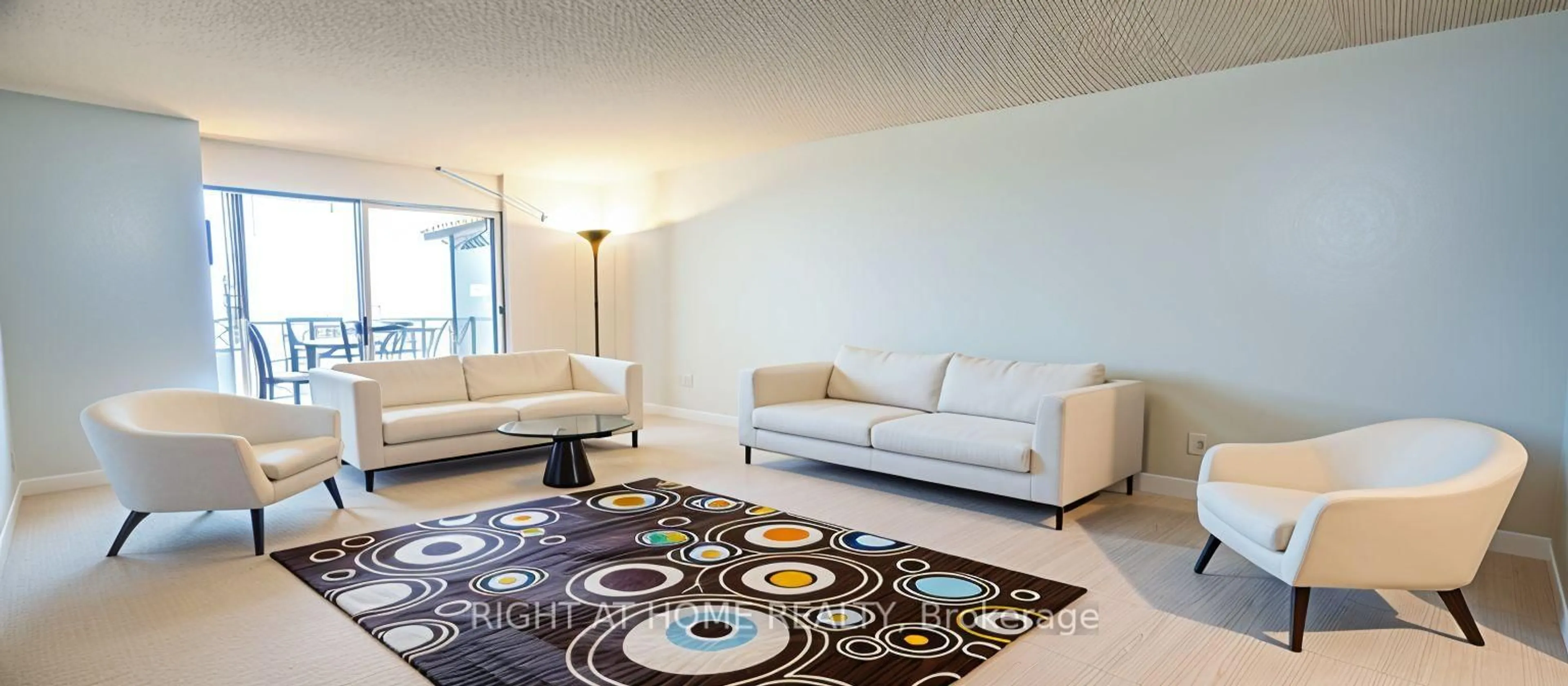 Living room with furniture, unknown for 11753 Sheppard Ave #1216, Toronto Ontario M1B 5M3