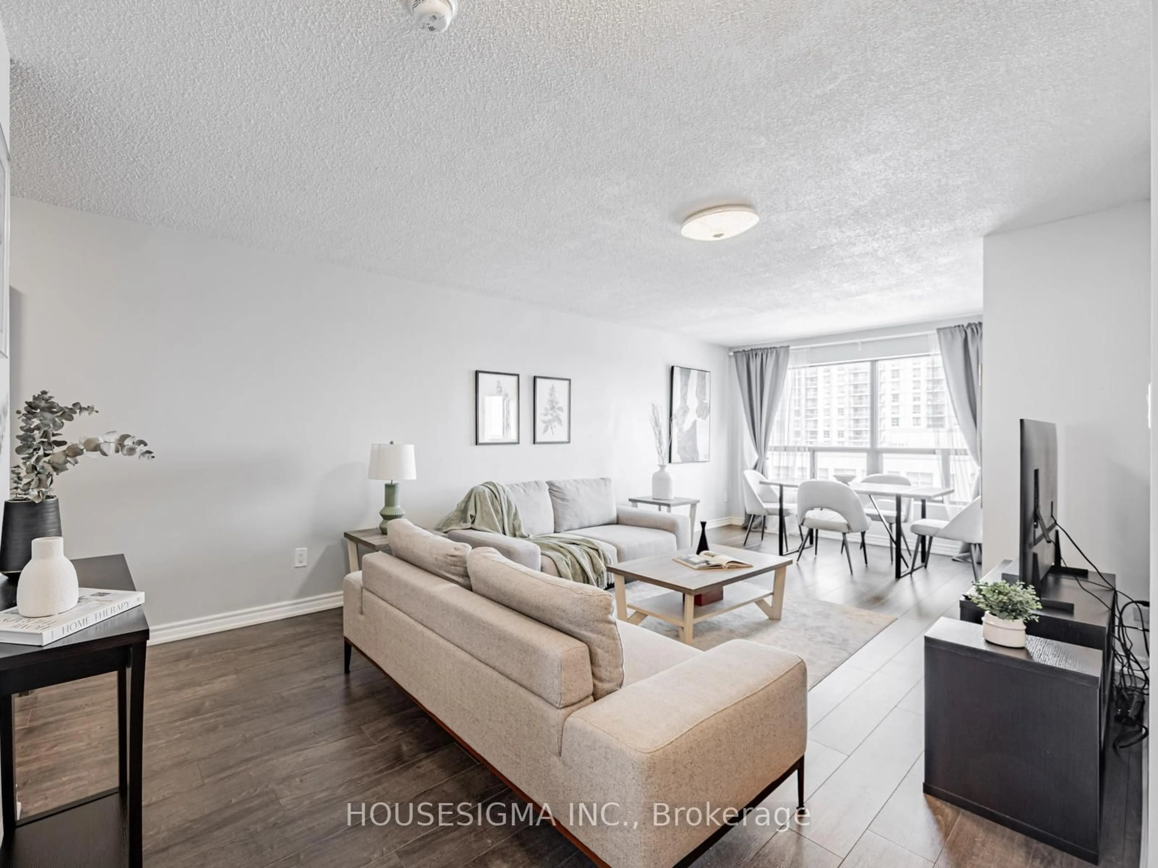 Living room with furniture, unknown for 39 Kimbercroft Crt #703, Toronto Ontario M1S 5B5
