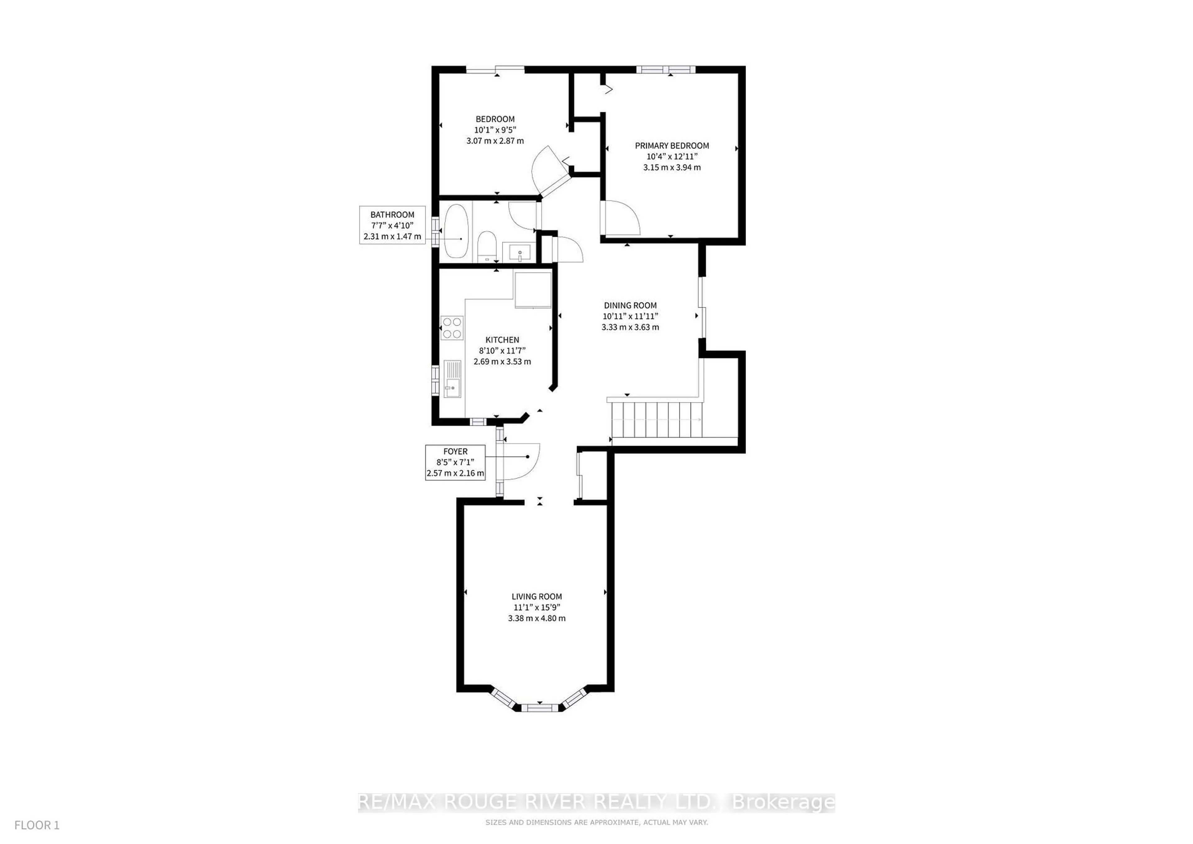 Floor plan for 31 Delaney Dr, Ajax Ontario L1T 2K4
