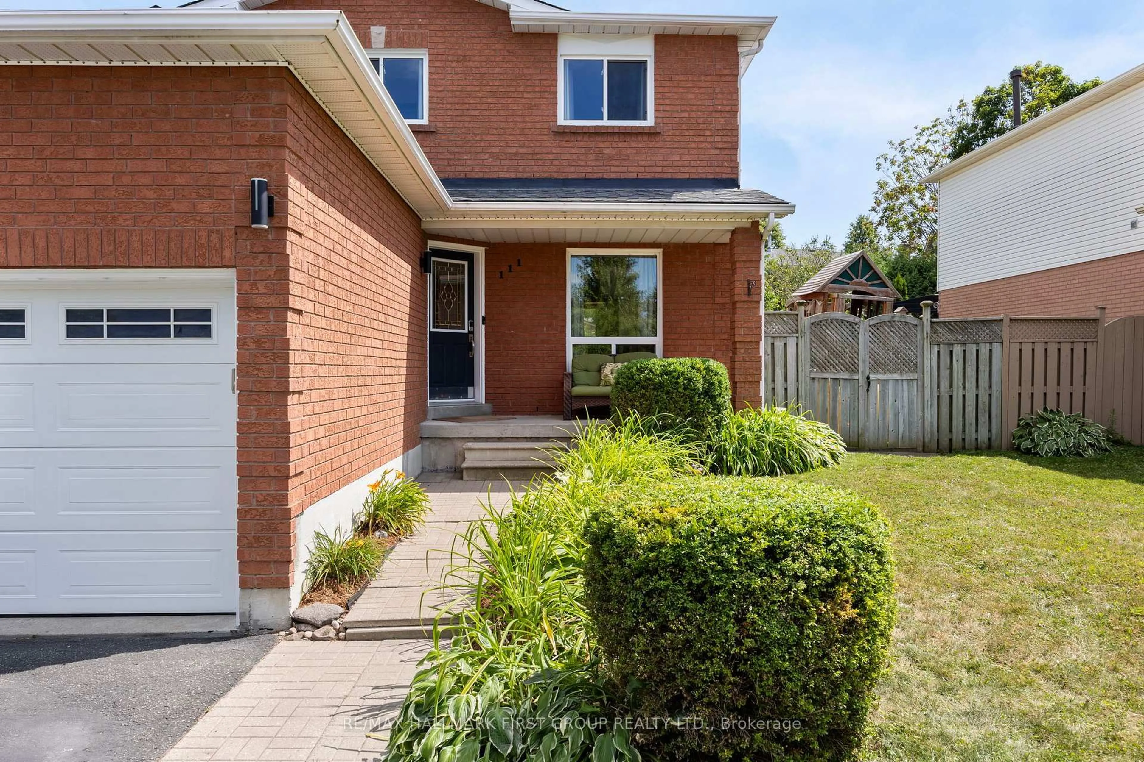 Home with brick exterior material, street for 111 Clayton Cres, Clarington Ontario L1C 4P2