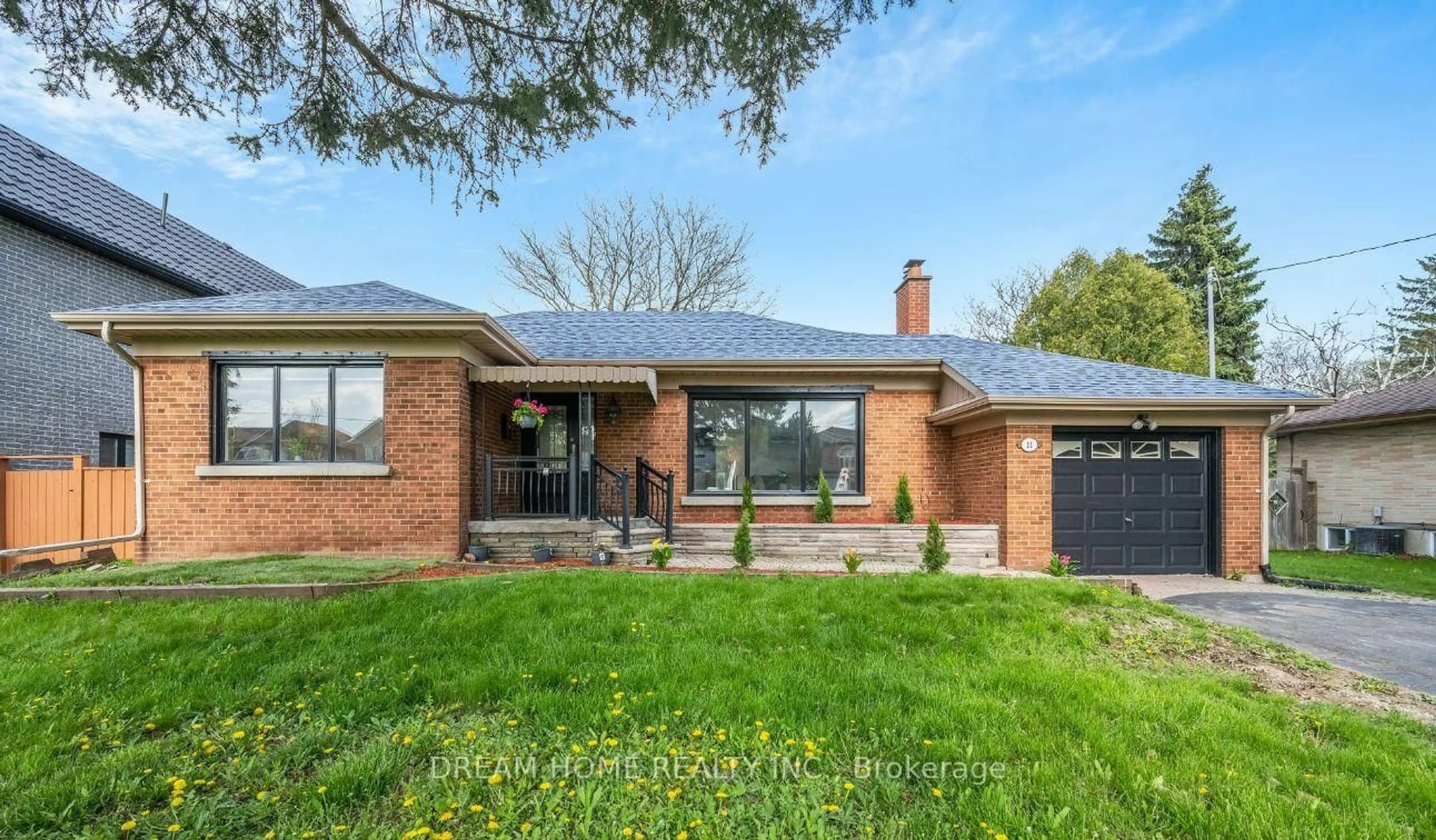 Home with brick exterior material, street for 11 Garden Park Ave, Toronto Ontario M1S 1Z8