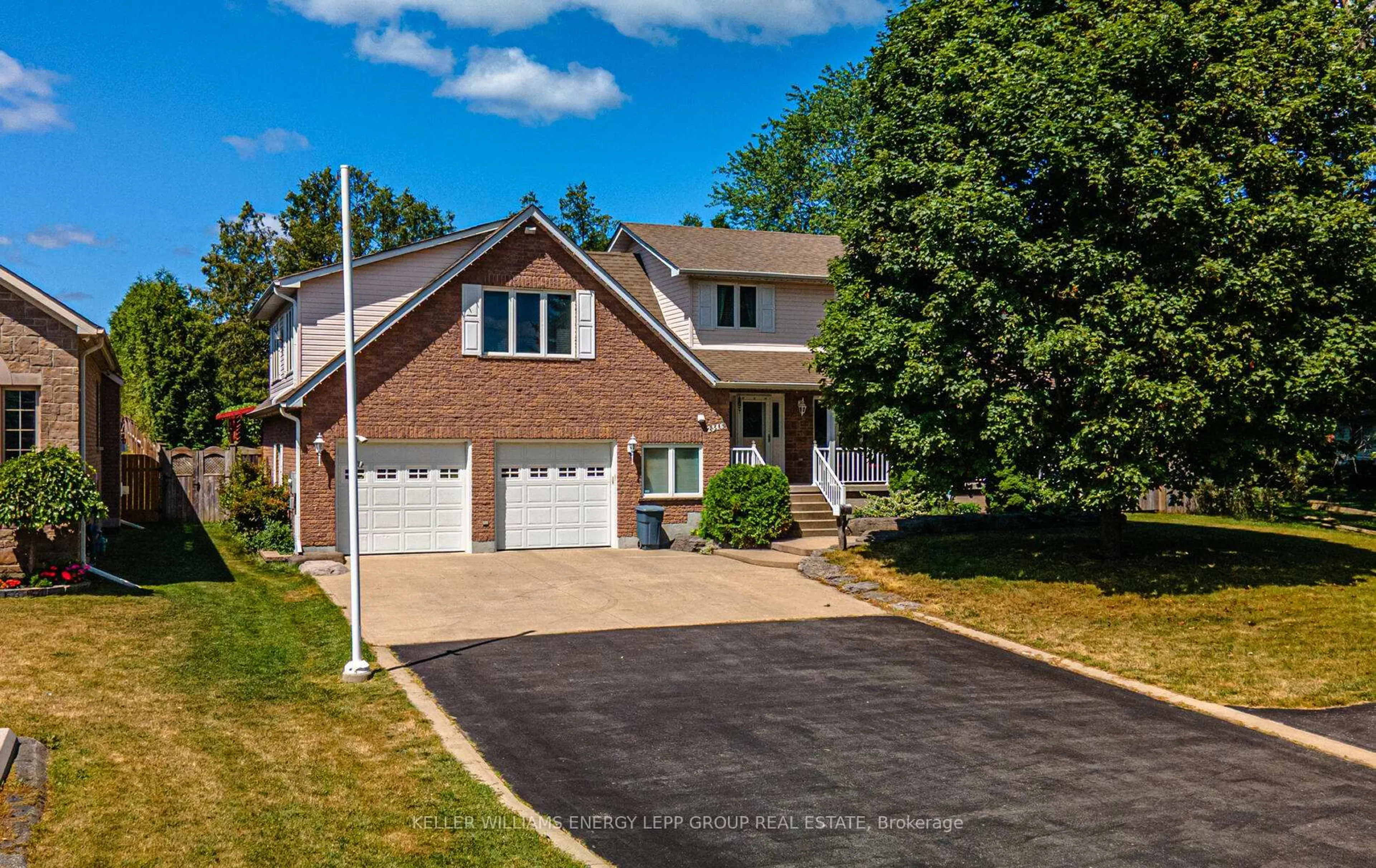 Home with brick exterior material, street for 2346 Prestonvale Rd, Clarington Ontario L1E 2S1