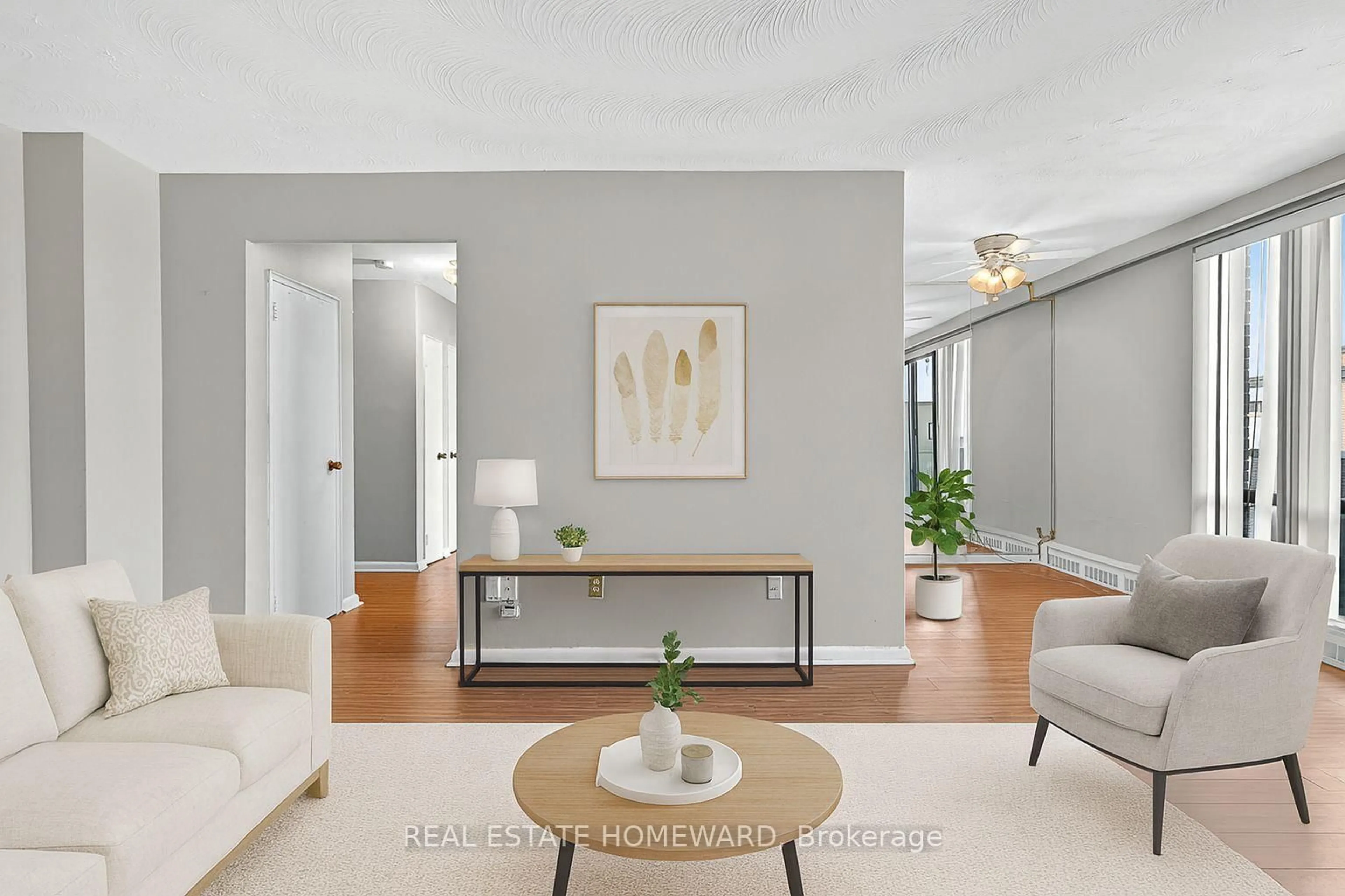 Living room with furniture, unknown for 915 Midland Ave #708, Toronto Ontario M1K 4G1