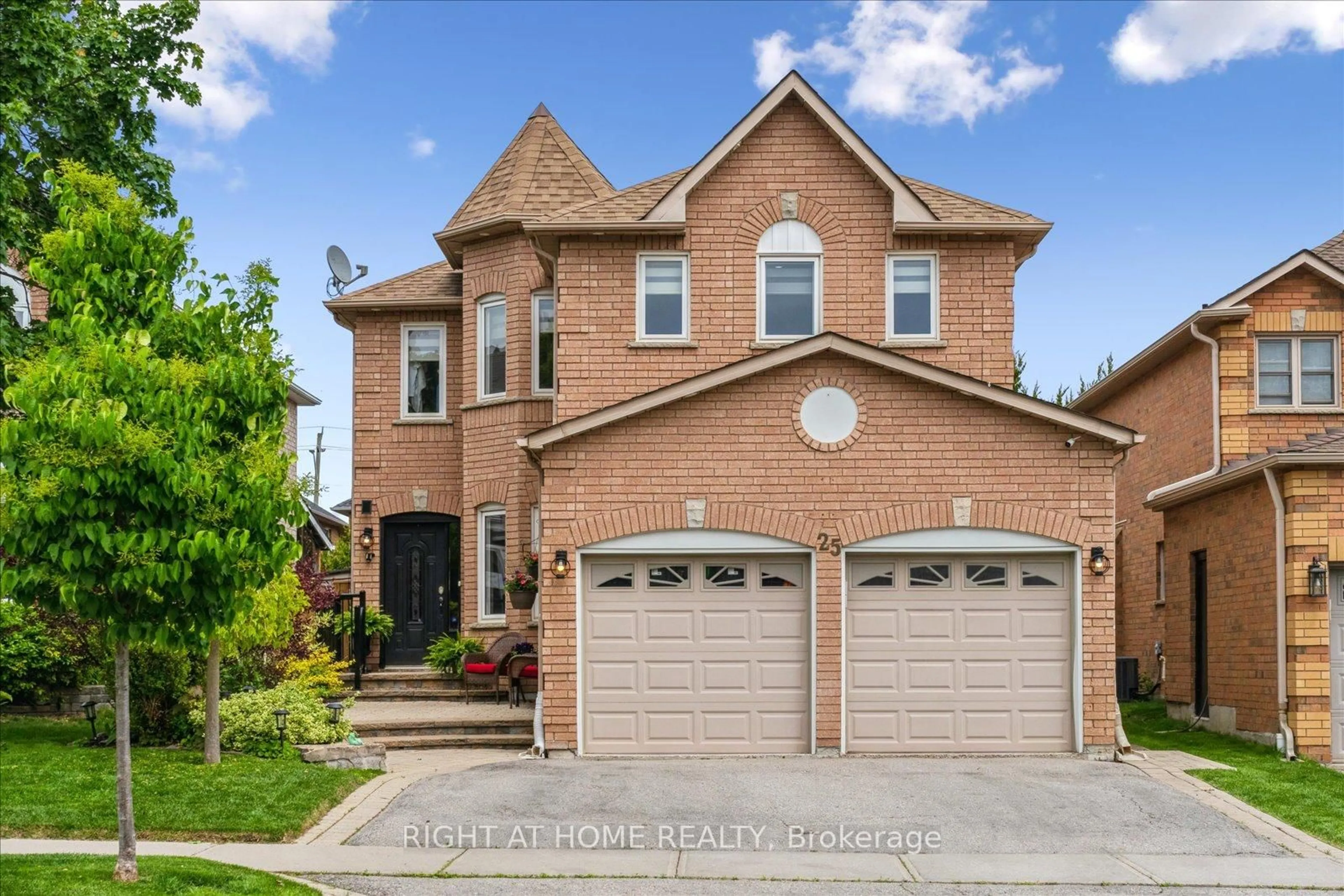 Home with brick exterior material, street for 25 Mcivor St, Whitby Ontario L1R 2L7