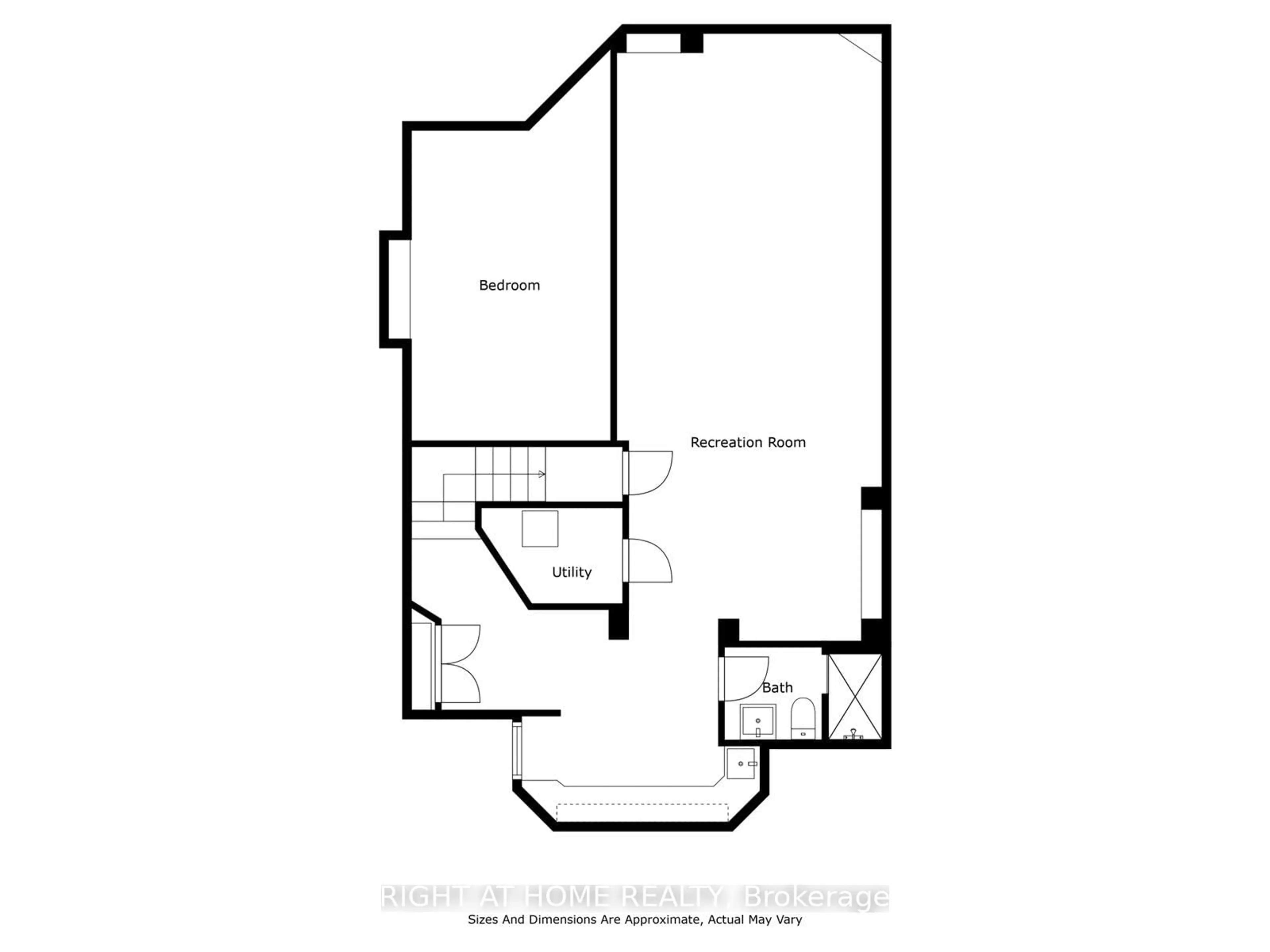 Floor plan for 25 Mcivor St, Whitby Ontario L1R 2L7
