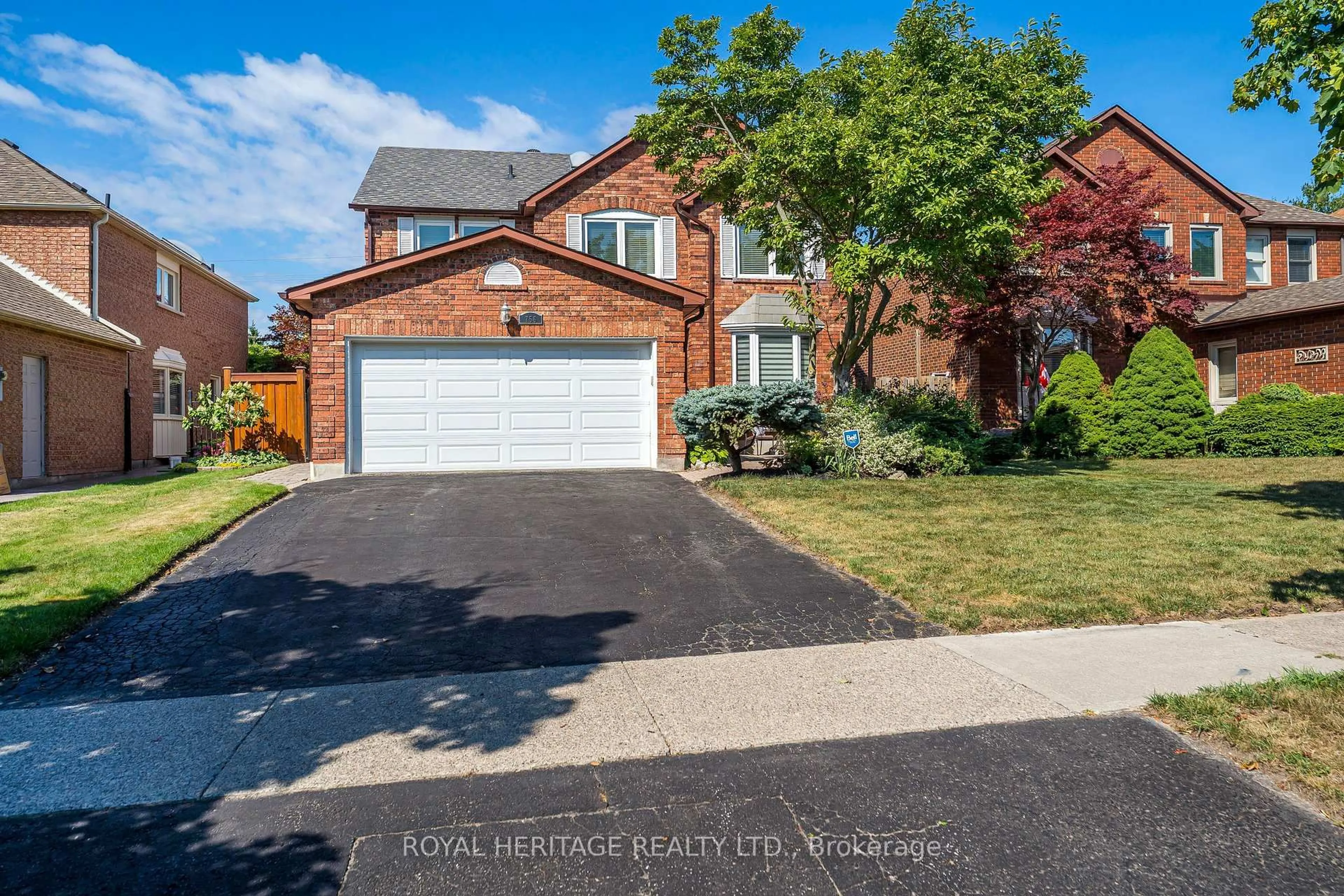 Home with brick exterior material, street for 756 Stonepath Circ, Pickering Ontario L1V 3T1