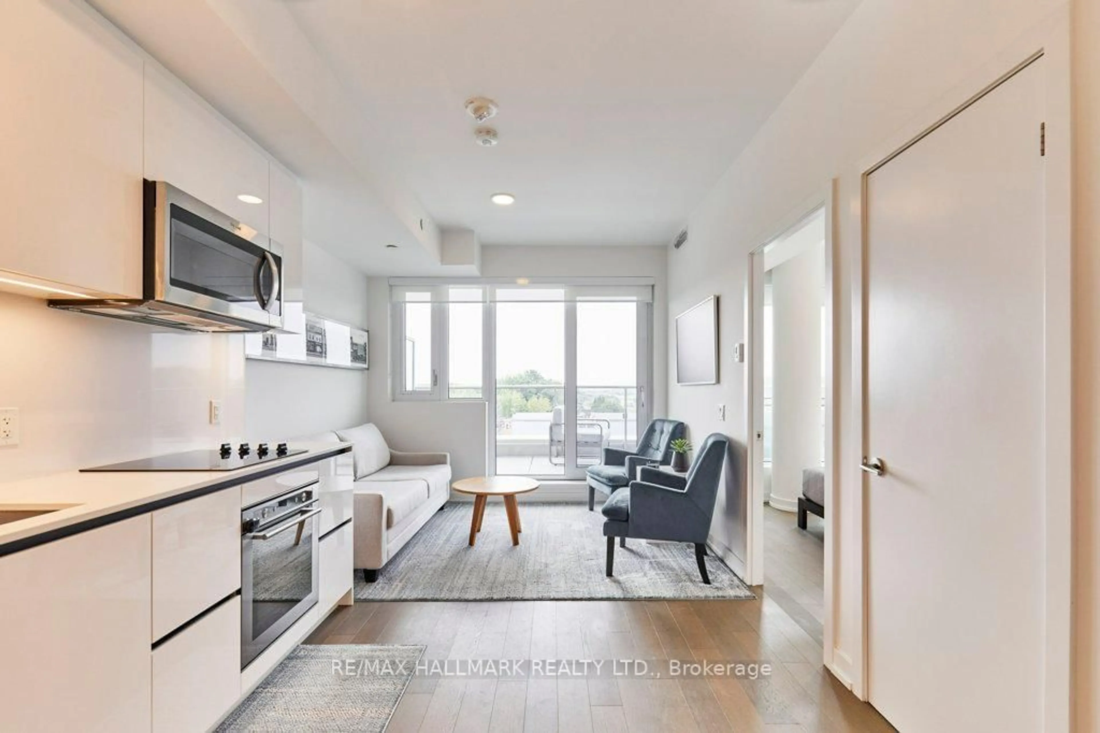 Open concept kitchen, unknown for 150 Logan Ave #636, Toronto Ontario M4M 0E4